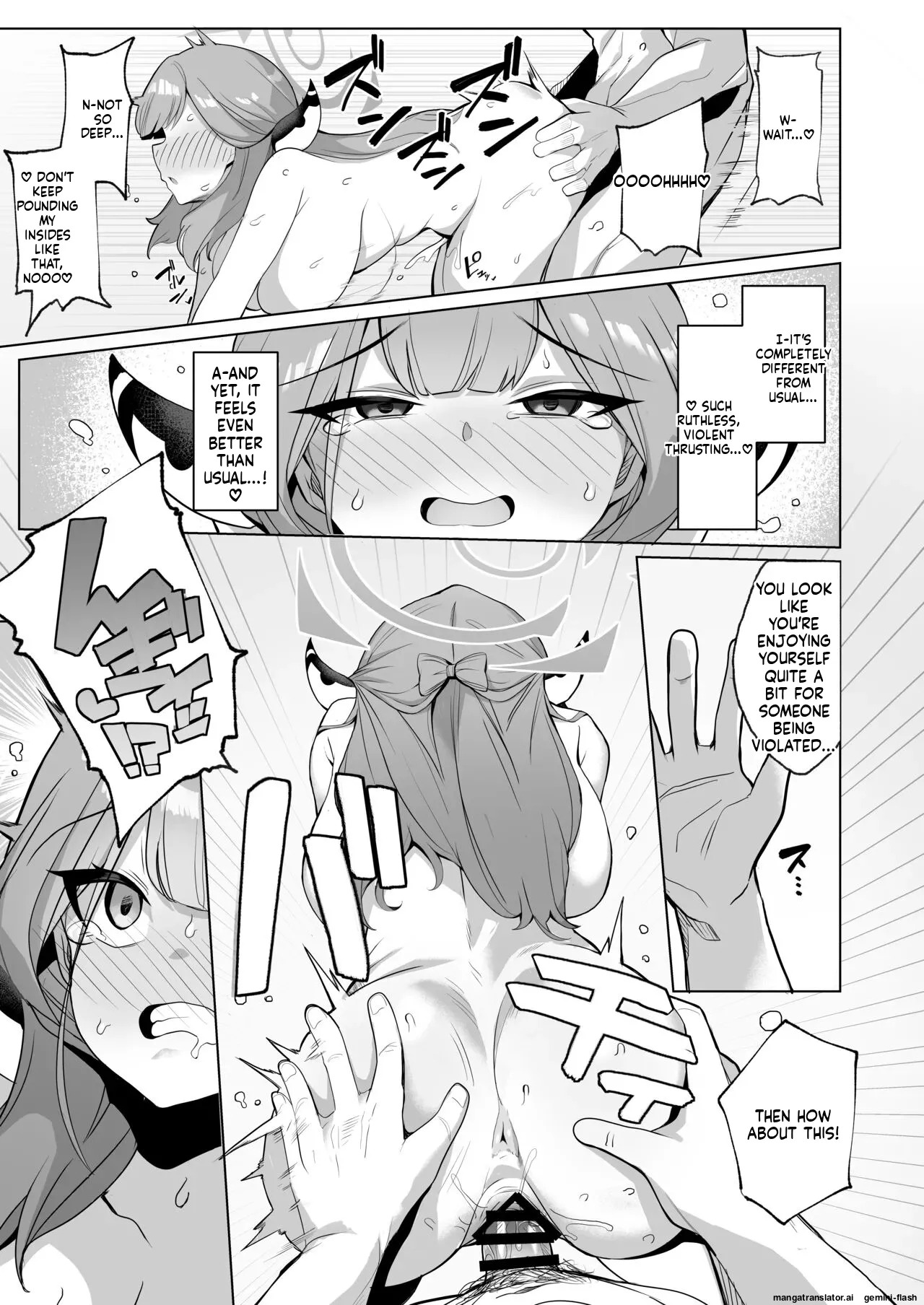 Outlaw na Ecchi o Mezashite! (Blue Archive) [English] [MTL] [Digital] - Page 10