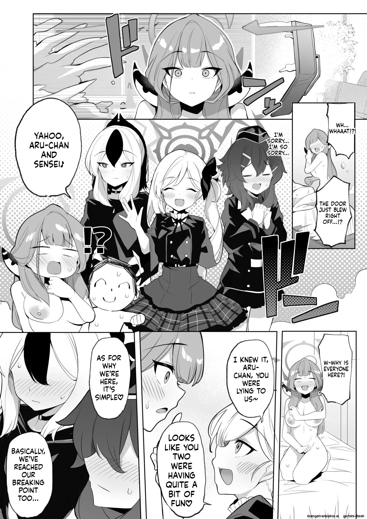 Outlaw na Ecchi o Mezashite! (Blue Archive) [English] [MTL] [Digital] - Page 25