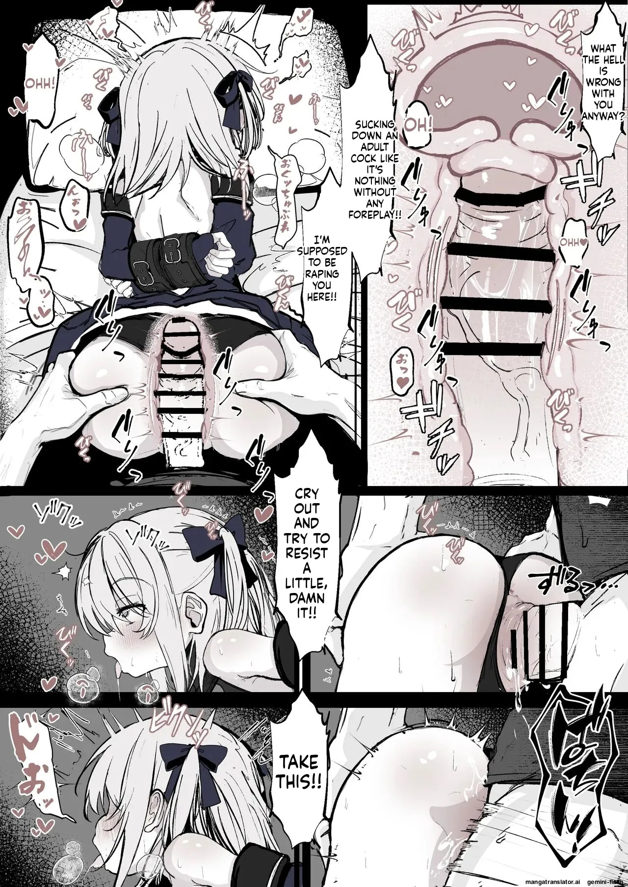 [Hatome Honpo (Hatome)] Maryokugire de Miugoki ga Torenai Mahou Shoujo Aite ni Makeru Wake ga Nai daro! (English) (MTL) - Page 12