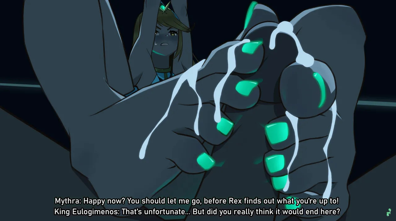 【mohoshadream】Xenoblade 2 Mythra's footjob (Patreon) - Page 11