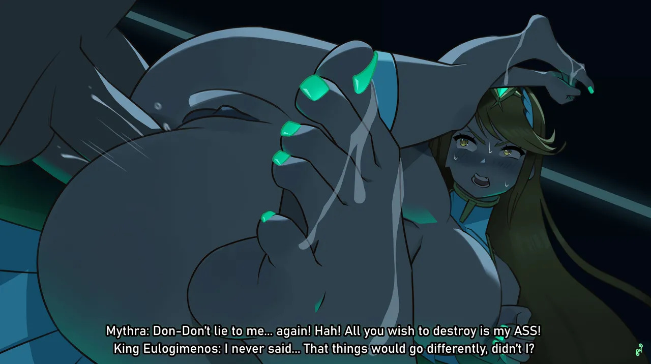 【mohoshadream】Xenoblade 2 Mythra's footjob (Patreon) - Page 12