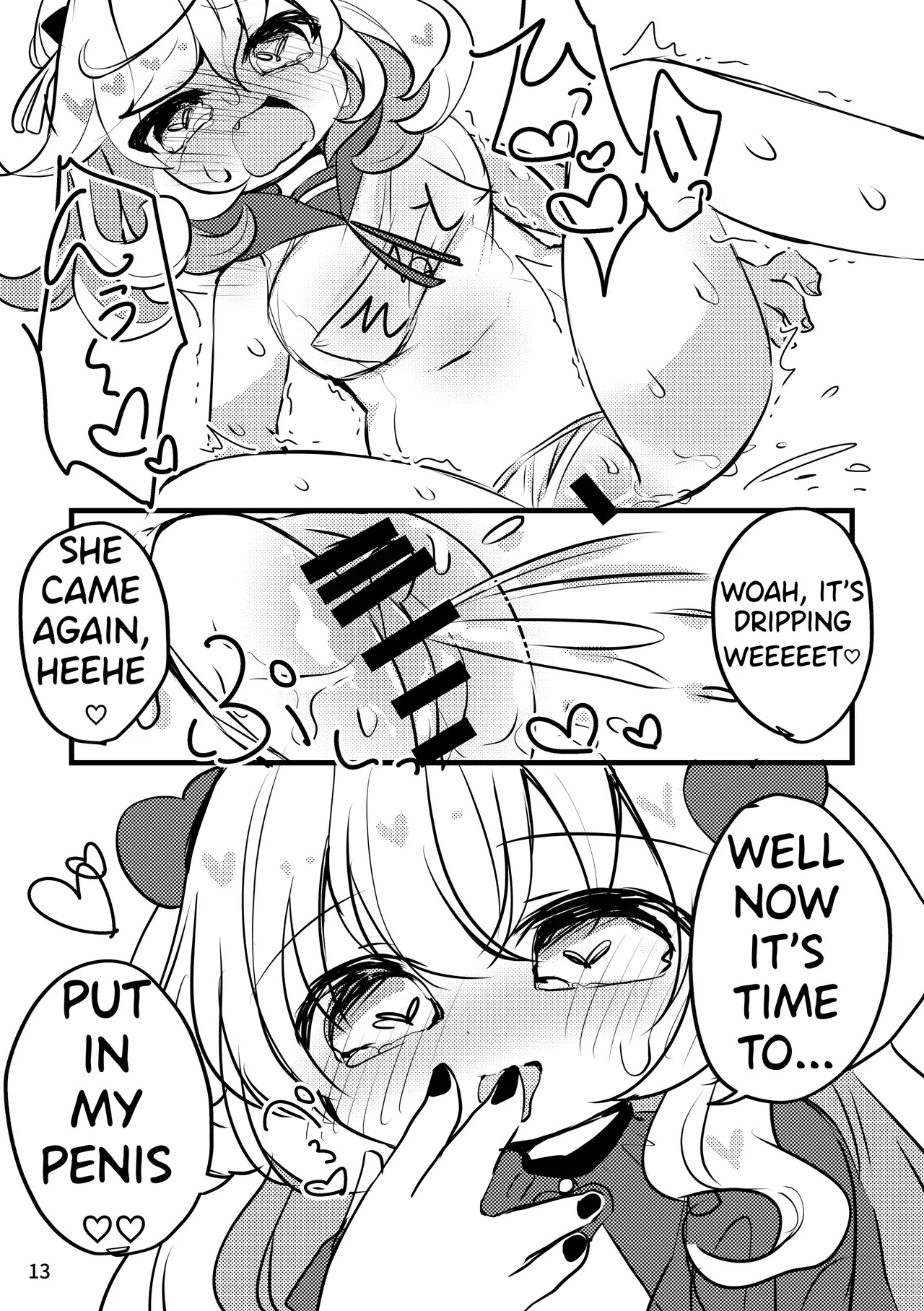[Haimitsutou (Yukimochi)] Melty Salty Hajimete no | Melty And Salty's First Time [Digital] [English] - Page 14