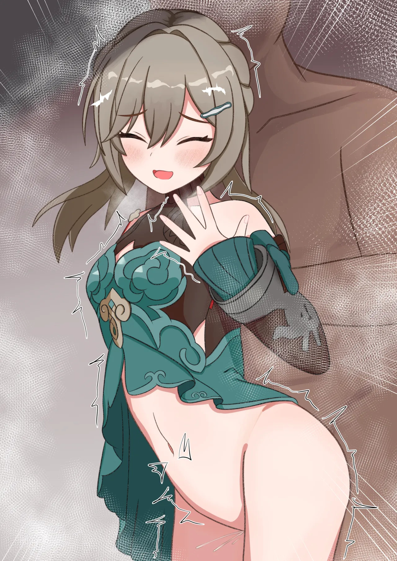 [NG1] Mesugaki Qingque Kouhaii (Honkai: Star Rail) - Page 9