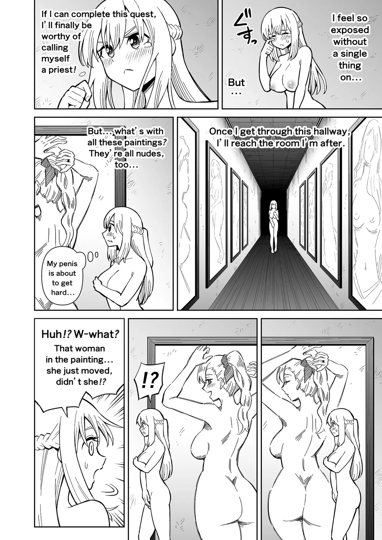 [Hitsumabushi] Futanari Priest Clarice to Akuryoukan | Futanari Priest Clarice and Phantom Masion [English] - Page 31