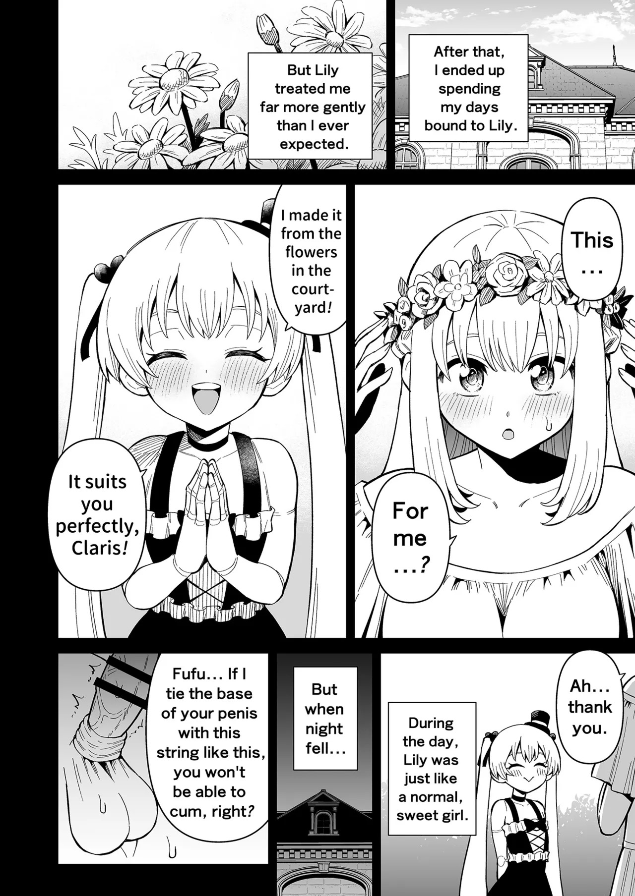 [Hitsumabushi] Futanari Priest Clarice to Akuryoukan | Futanari Priest Clarice and Phantom Masion [English] - Page 49