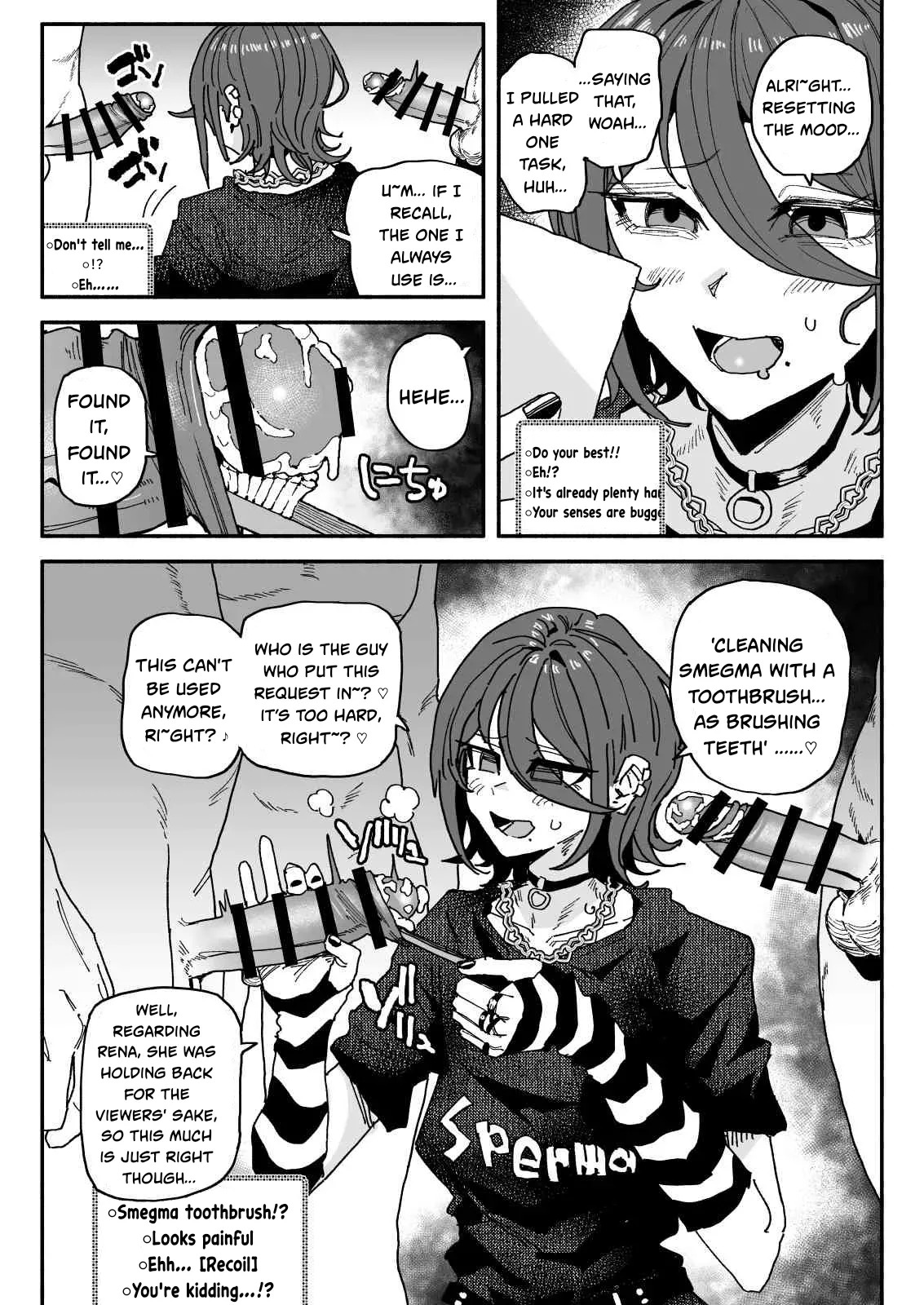 [Organic Flavor] Penis-sniffing Streamer: 'Cannot Go Home' Challenge - Page 10