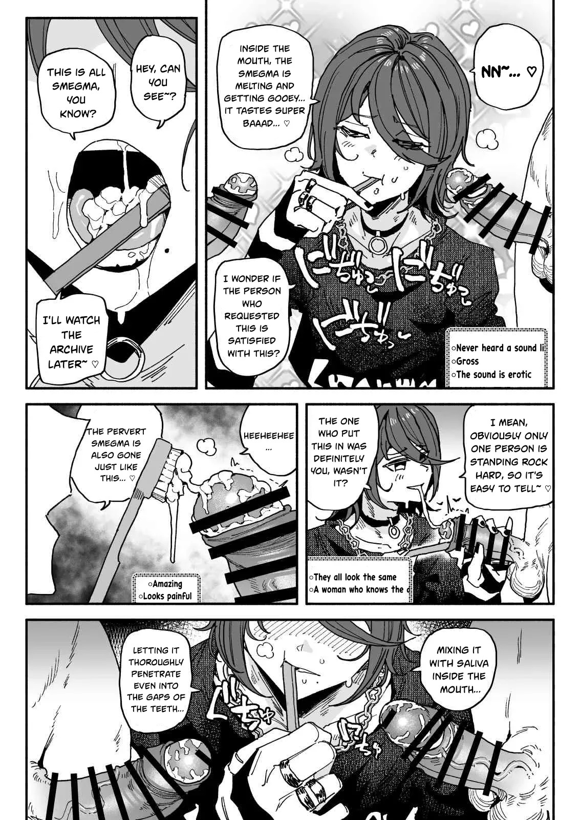 [Organic Flavor] Penis-sniffing Streamer: 'Cannot Go Home' Challenge - Page 12