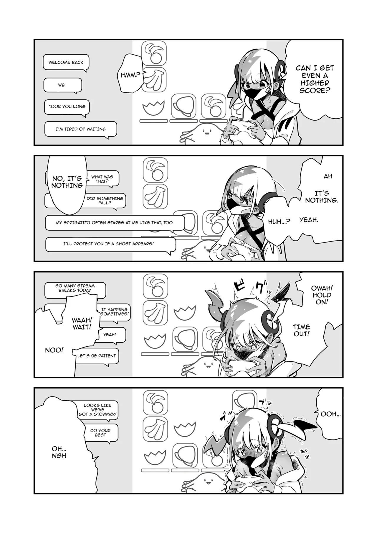 [chori (Chorimokki)] Boku wa Canari Kenzen nano de Ero Haishin wa Shinaizo!! !! | Canari's Well-Behaved So She Won't Do A Lewd Livestream!! (Pokémon LEGENDS Z-A) [Digital] [English] {Doujins.com} - Page 11