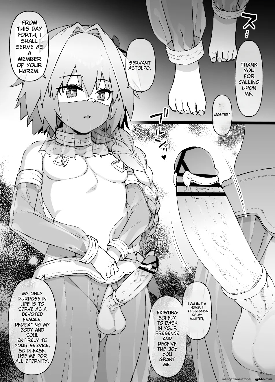 [Kusayarou] FGO MC Tokuiten - Astolfo Otokonoko & Futanari Nyotaika Hen (Fate Grand Order) [MTL] - Page 16