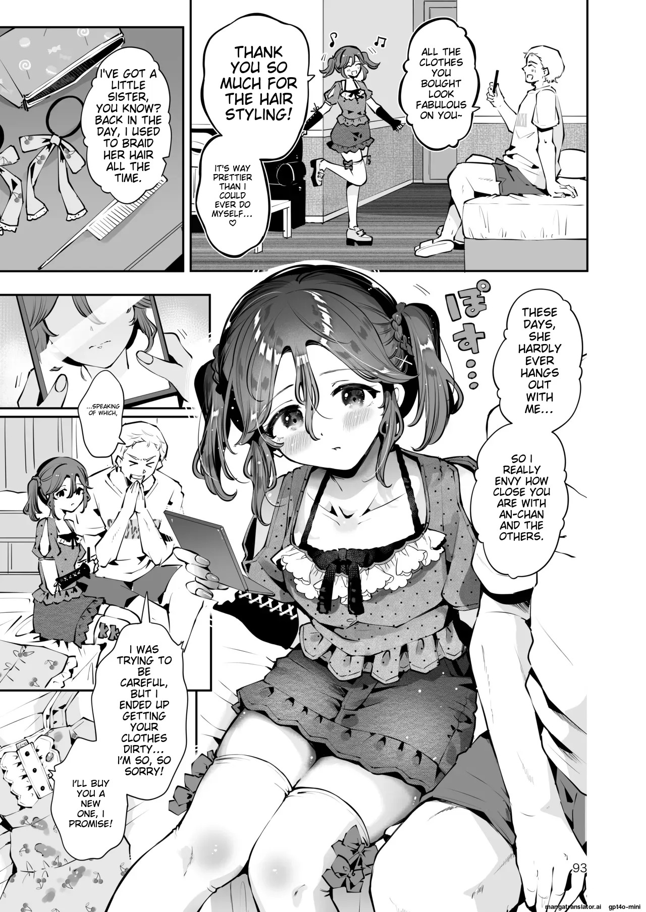 [Manga Kissa Seto (Seto Ryoko)] Naisho no An-chan [English] [MTL] [Digital] - Page 92