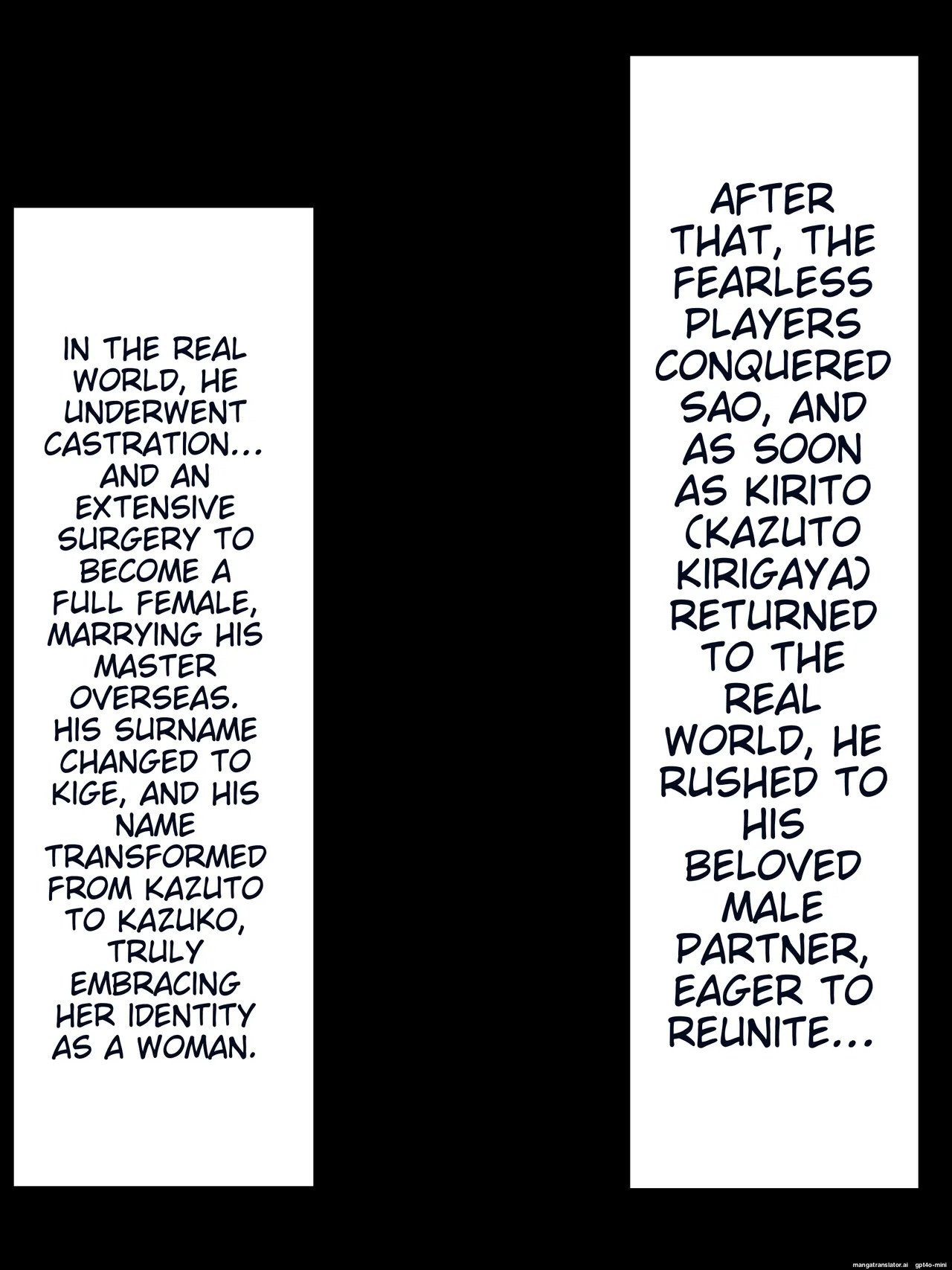[Honda Formalin] Kirito Saimin TS KimoOta no Botebara Yomeochi (Sword Art Online) [MTL] - Page 55