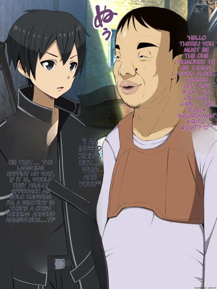 [Honda Formalin] Kirito Saimin TS KimoOta no Botebara Yomeochi (Sword Art Online) [MTL]