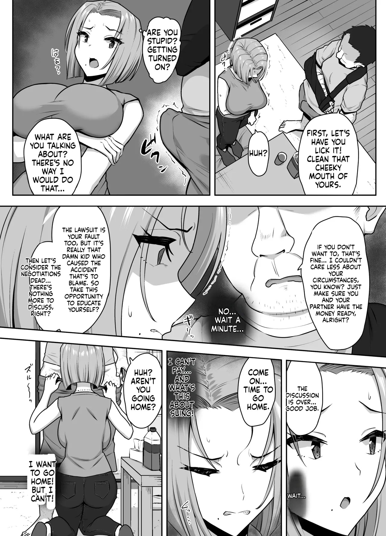 [Mocchimochiya (caruta)] Yan Mama SEX Douisho -Nakadashi Chuui!?- | Young Mom Sex Consent Form — Creampie Warning!? [English] - Page 14