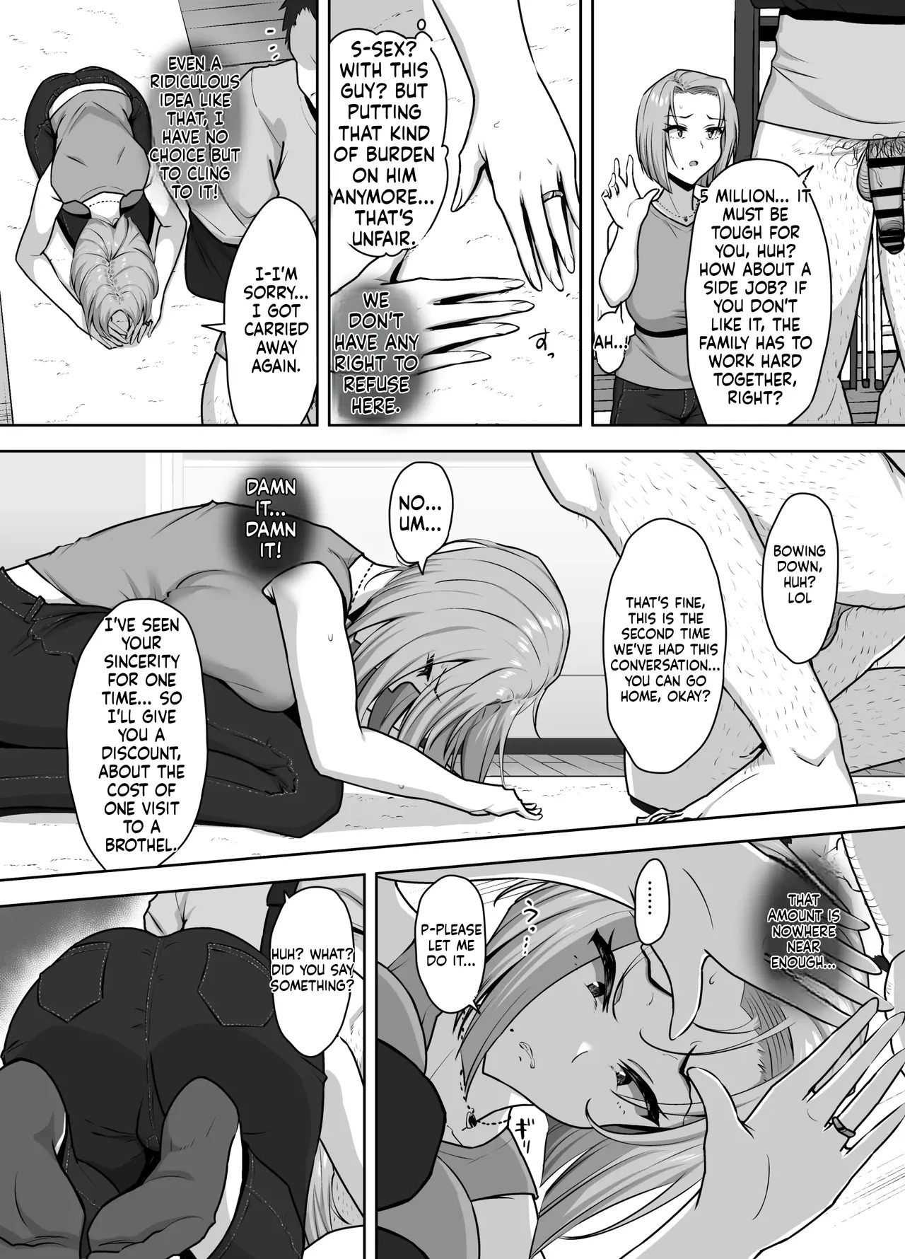 [Mocchimochiya (caruta)] Yan Mama SEX Douisho -Nakadashi Chuui!?- | Young Mom Sex Consent Form — Creampie Warning!? [English] - Page 19