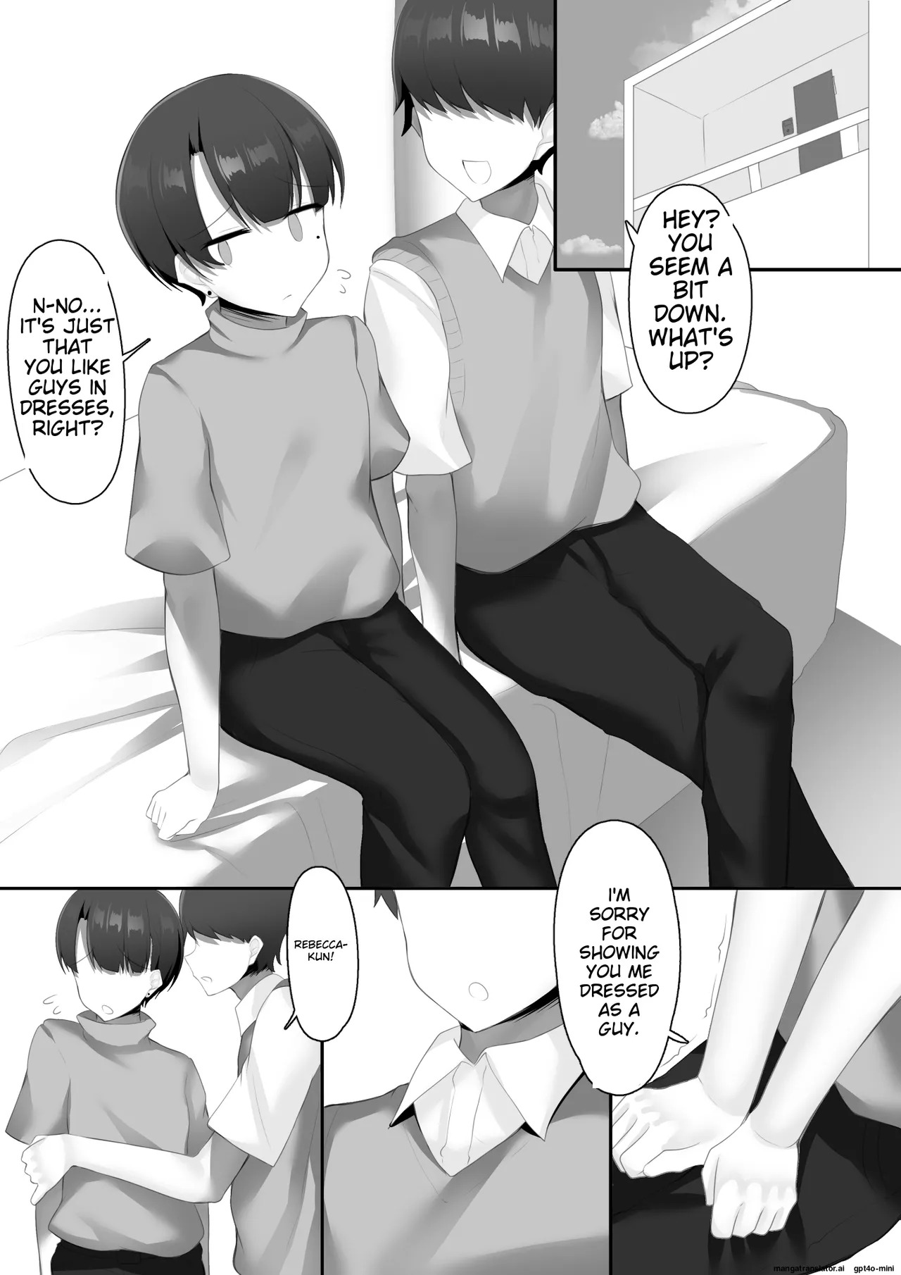 [Wanwan Bakufu (Kitajima Yuuki)] Josou Danshi no Chinchin ga Suki Sugiru | I Absolutely Adore the Dicks of Crossdressing Guys! [English] [MTL] - Page 21