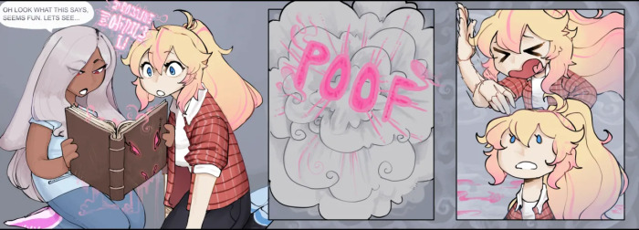 [DeviantHorde] Don't Read the Cursed Book!