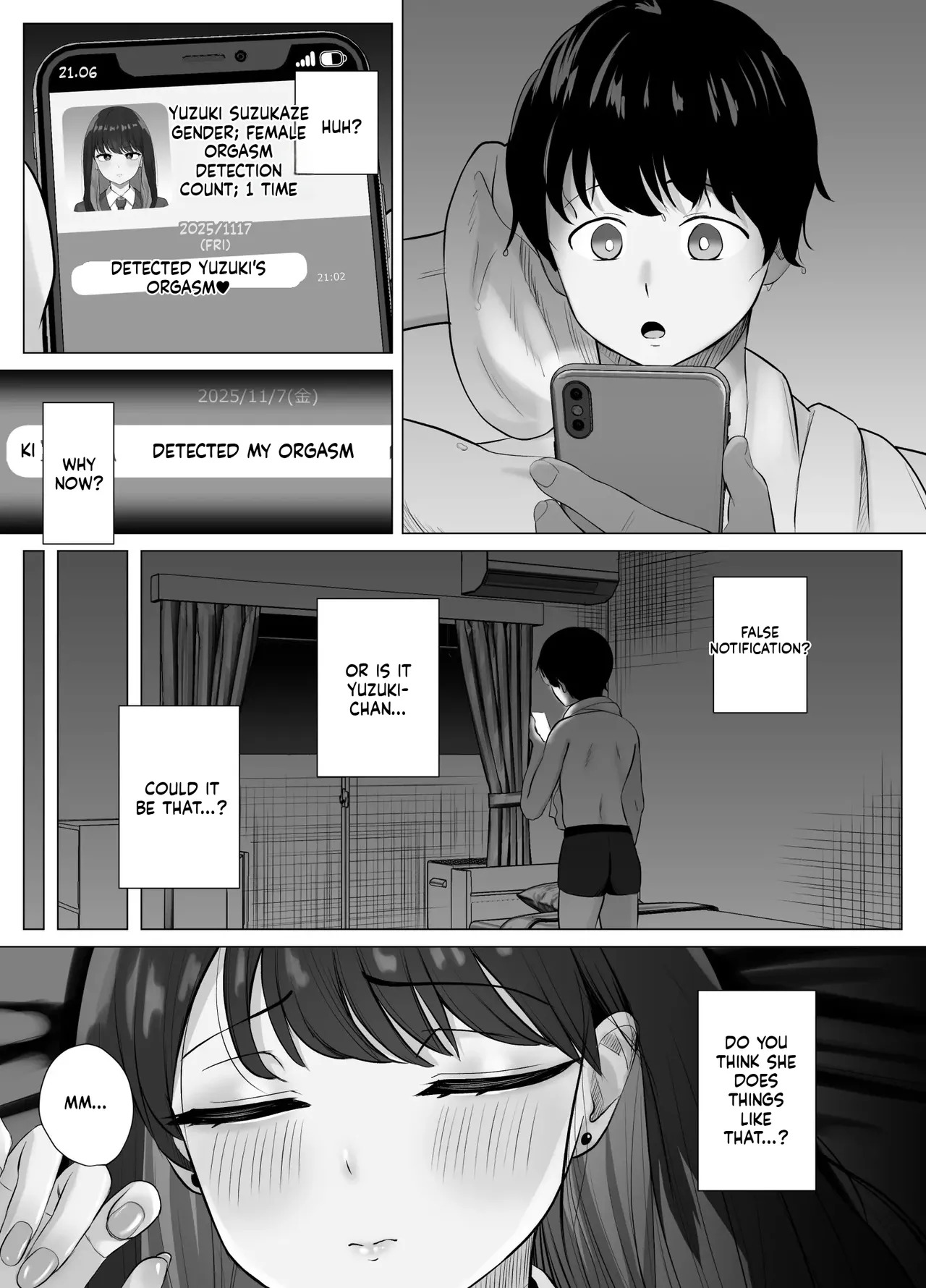 (Sora Paprika) Climax Detection App — The Never-Ending Cuckold Notification Alerts (MTL) - Page 13