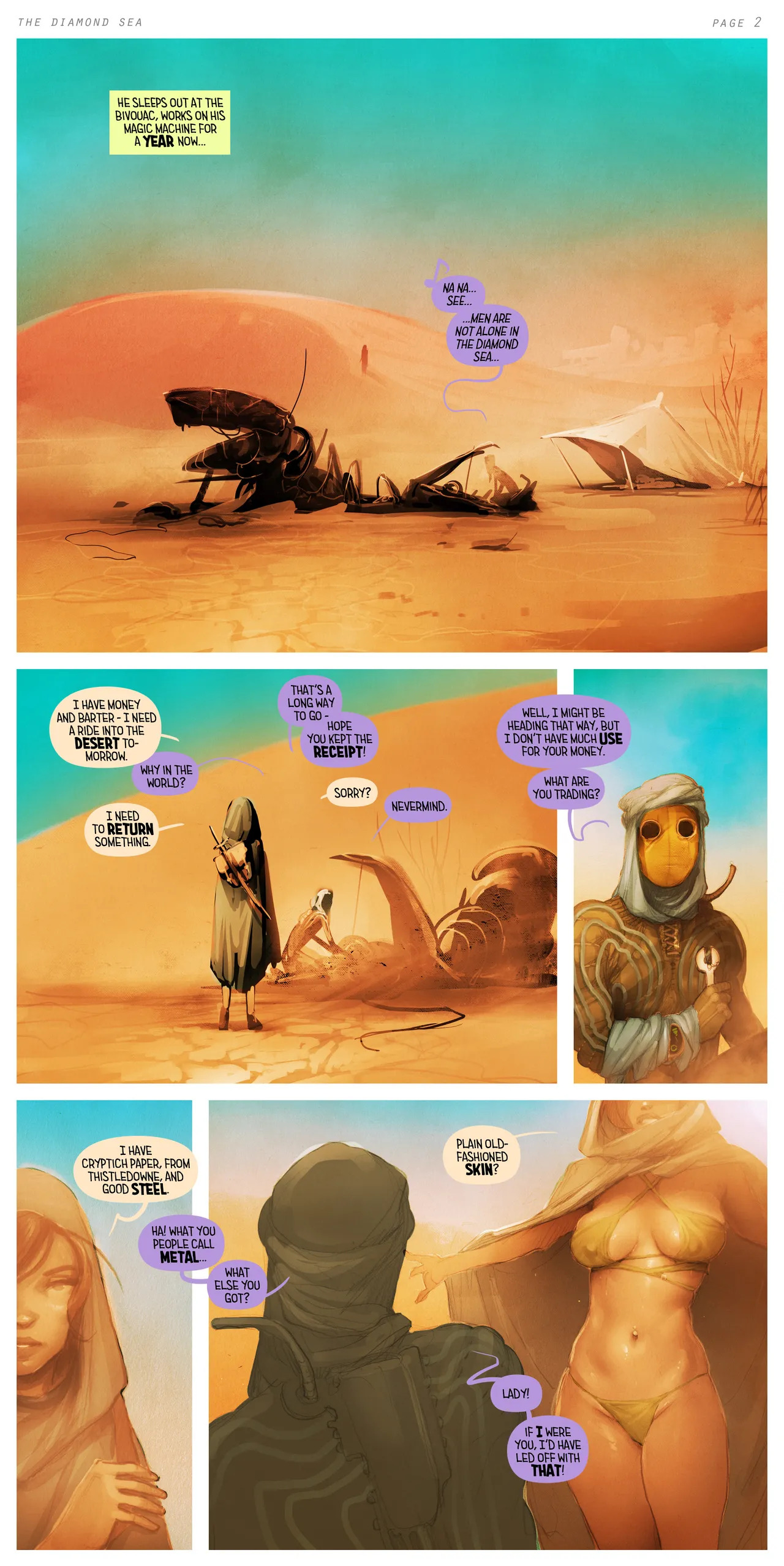 [Alexis Flower] I Roved Out in Search of Truth and Love - The Moss Canon - Page 4