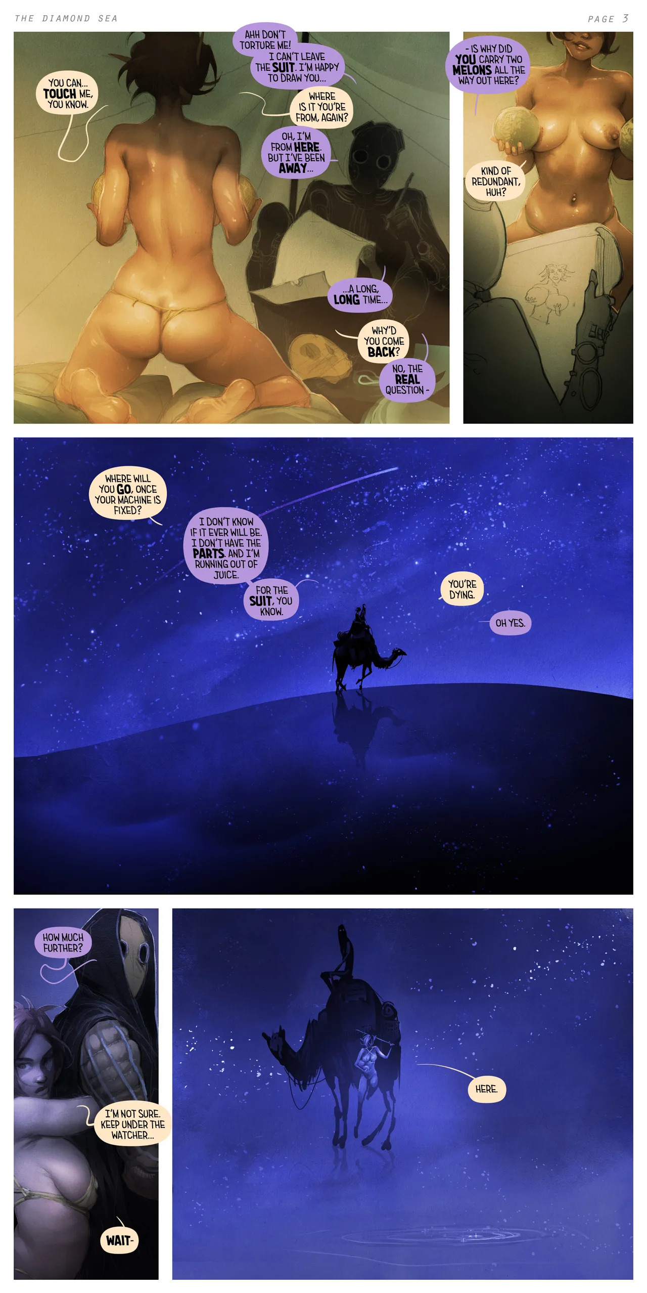 [Alexis Flower] I Roved Out in Search of Truth and Love - The Moss Canon - Page 5