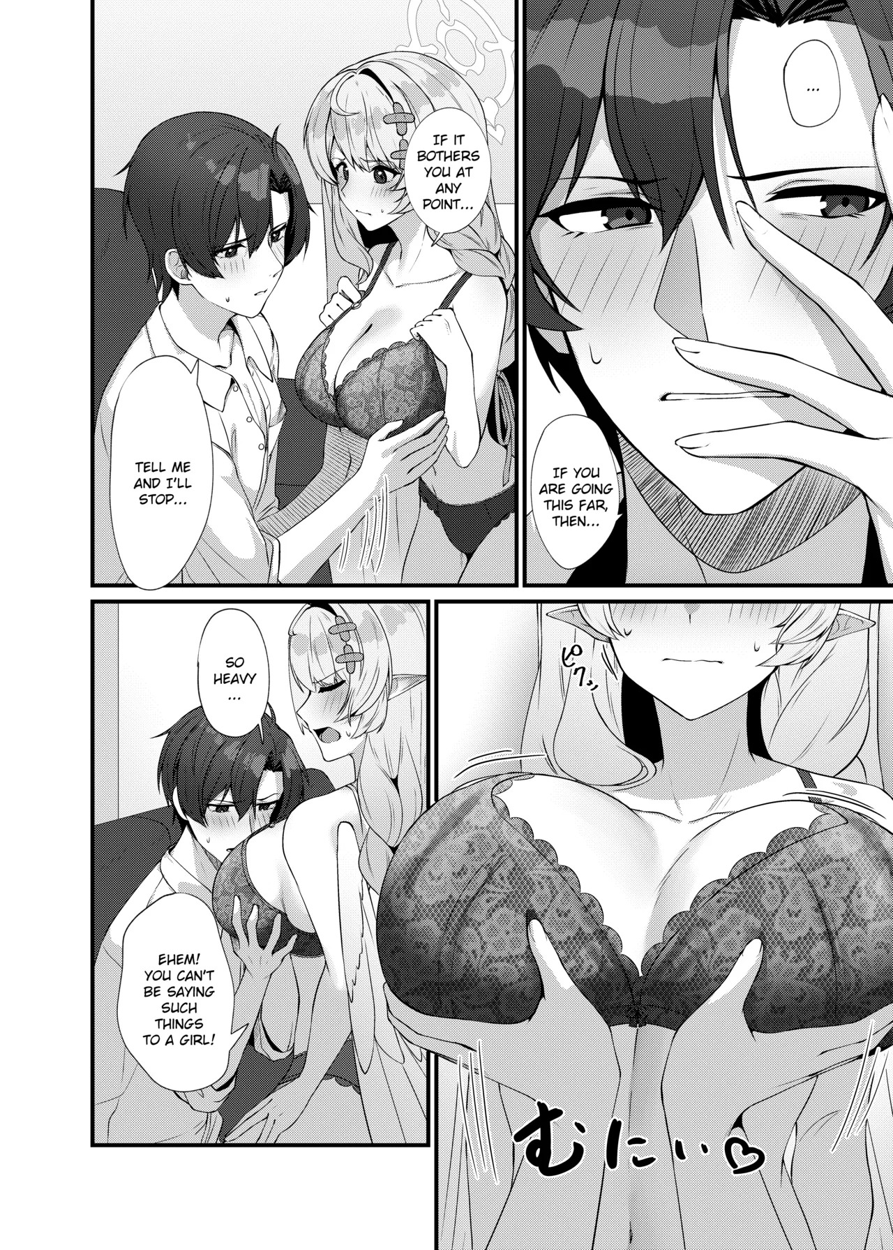 [Mendako Suizokukan (Oruka)] Sensei ni Kyuugo no Te o! | A Helping Hand for Sensei! (Blue Archive) [English] [Literally Starving] [Digital] - Page 14