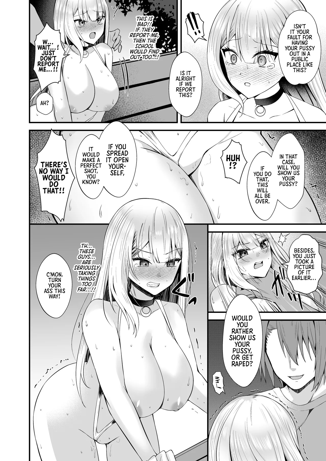 [Milacleberry (Natsume Mila)] Kinpatsu Gal ga Hadaka Douzen de Soto ni deru to... | If a Blonde Gyaru Were to Go Outside Almost Naked... [English] [Morally Bankrupt Wizard Translations] [Digital] - Page 20