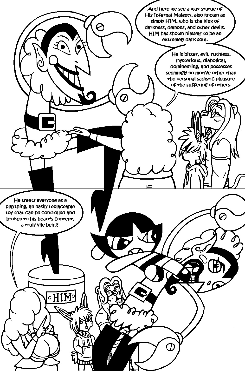 [Robinebra, TheSmuttiestBeast] Museum Tour (The Powerpuff Girls) - Page 13