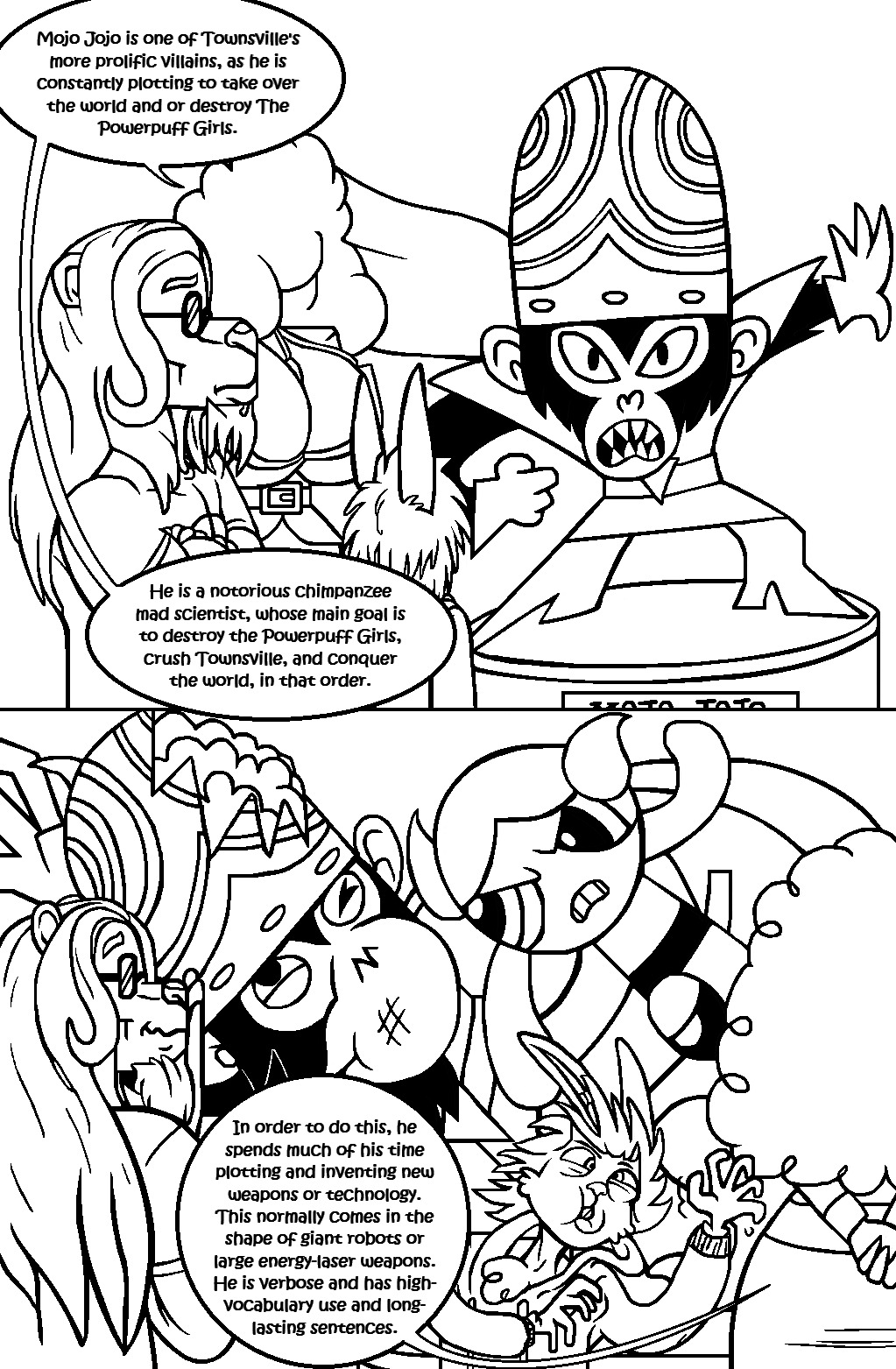 [Robinebra, TheSmuttiestBeast] Museum Tour (The Powerpuff Girls) - Page 14