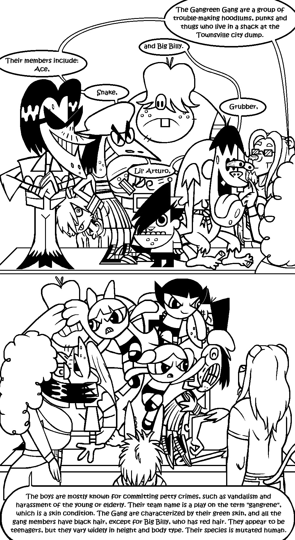[Robinebra, TheSmuttiestBeast] Museum Tour (The Powerpuff Girls) - Page 16