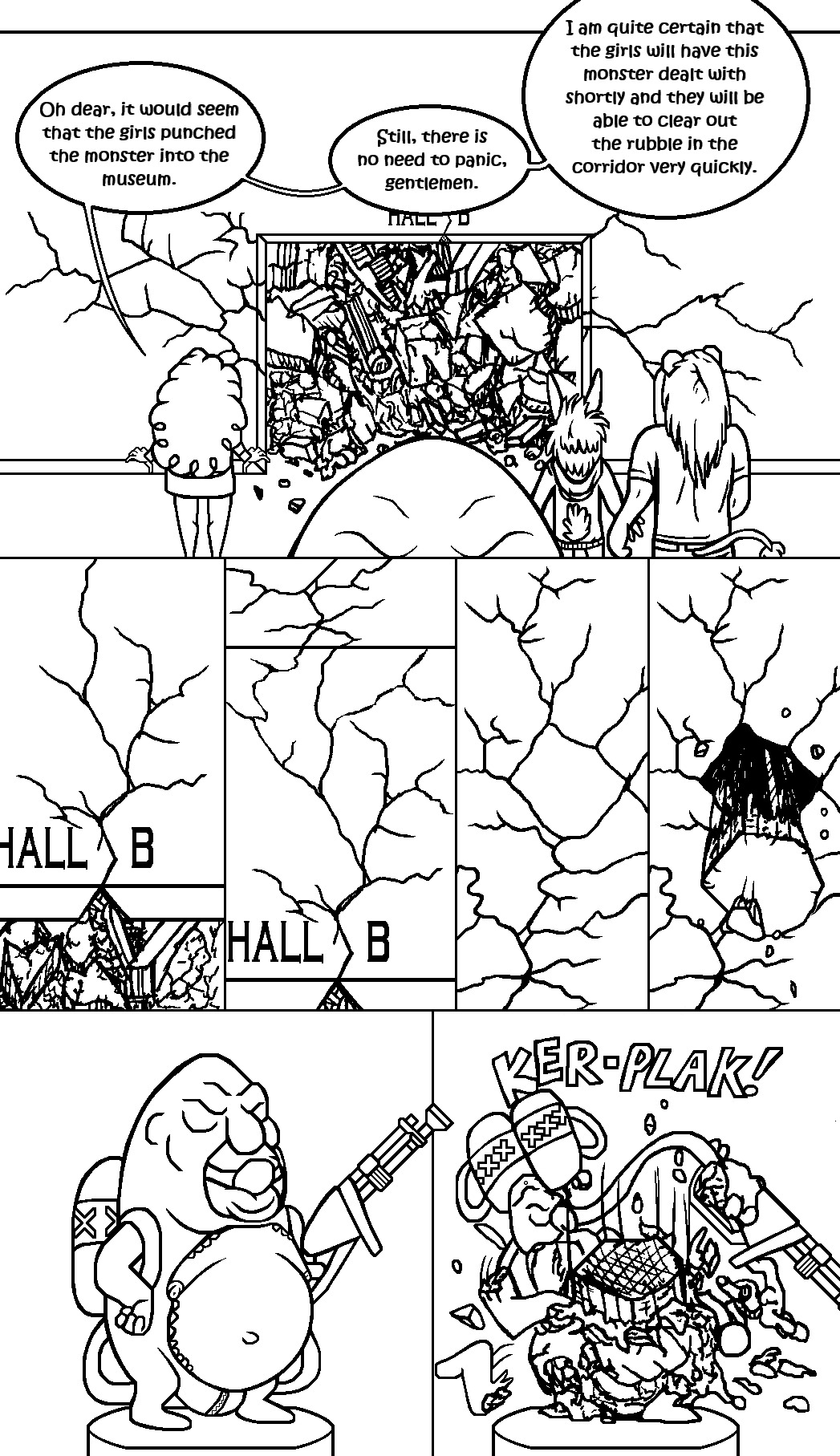 [Robinebra, TheSmuttiestBeast] Museum Tour (The Powerpuff Girls) - Page 21
