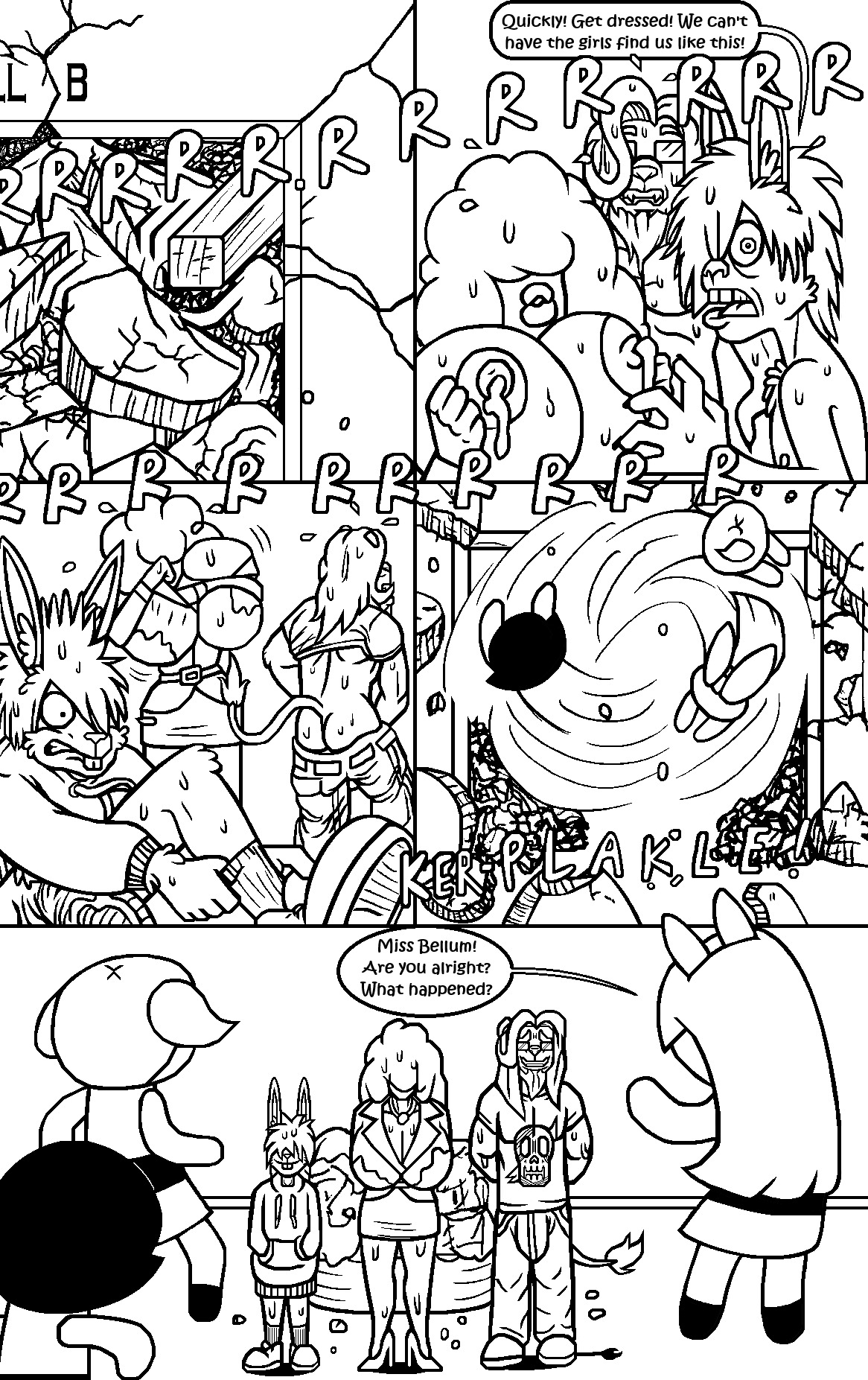[Robinebra, TheSmuttiestBeast] Museum Tour (The Powerpuff Girls) - Page 41