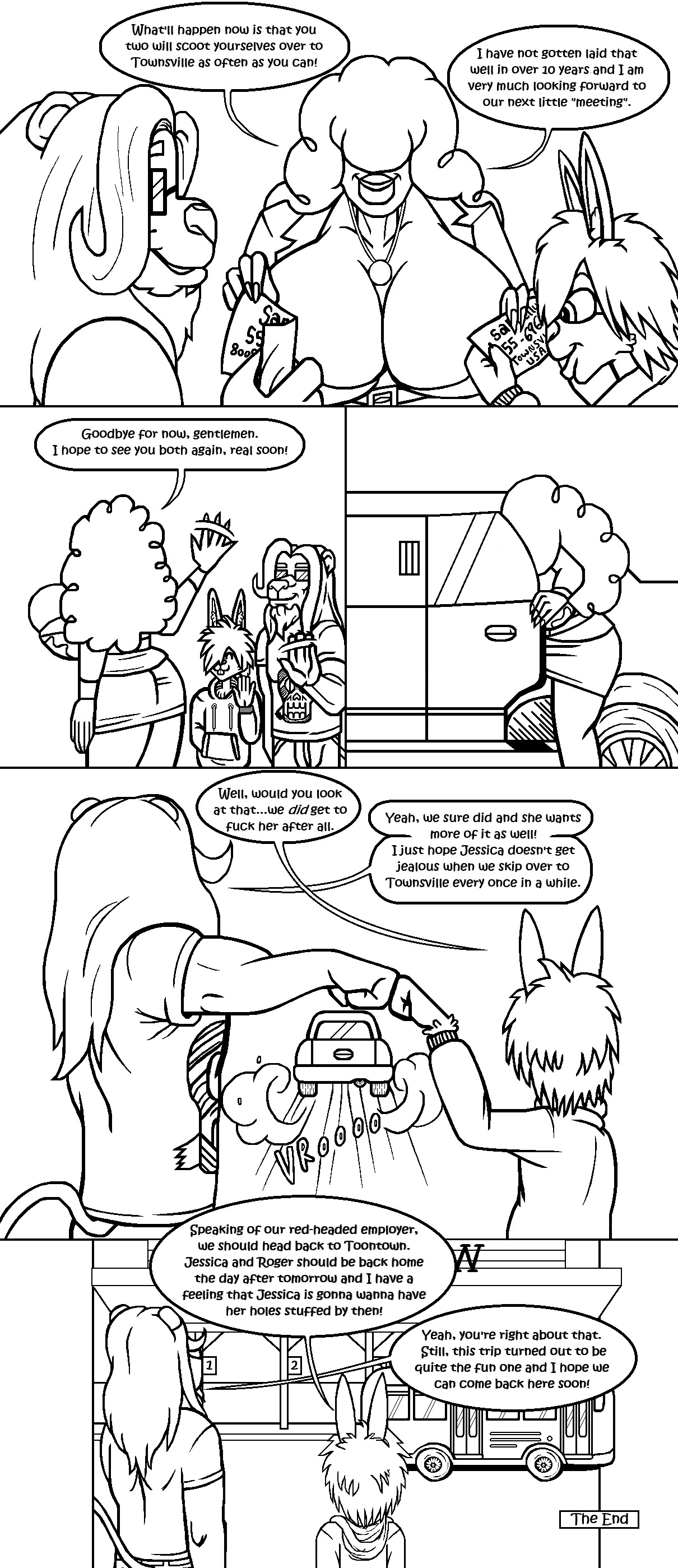 [Robinebra, TheSmuttiestBeast] Museum Tour (The Powerpuff Girls) - Page 44