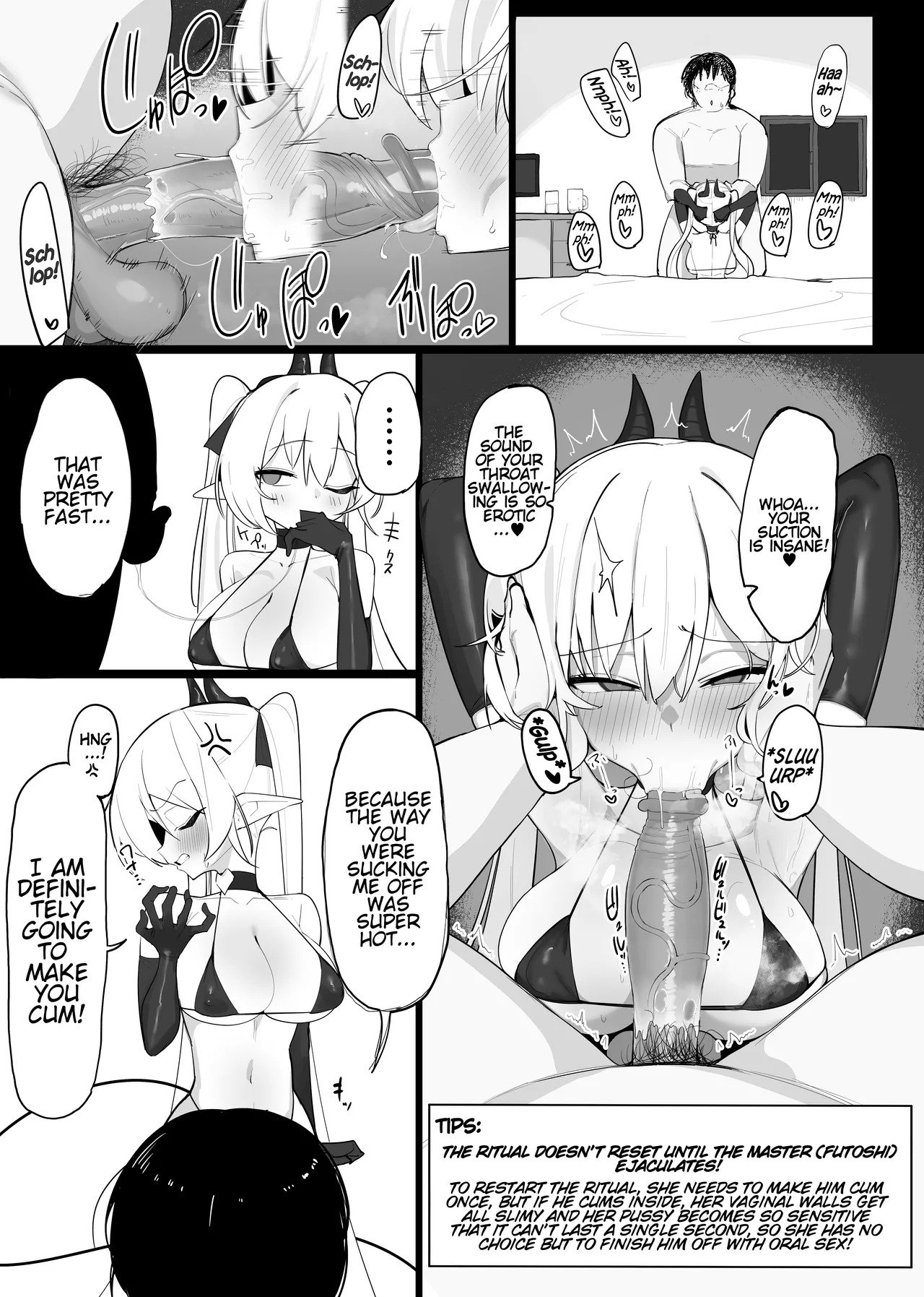 [Oshinobu no Yakata (Oshinobu)] Atashi no Ejiki ni Narinasai! 1+2+bonus | Fall prey to a succubus! 1+2+bonus [English][karaqis] - Page 102