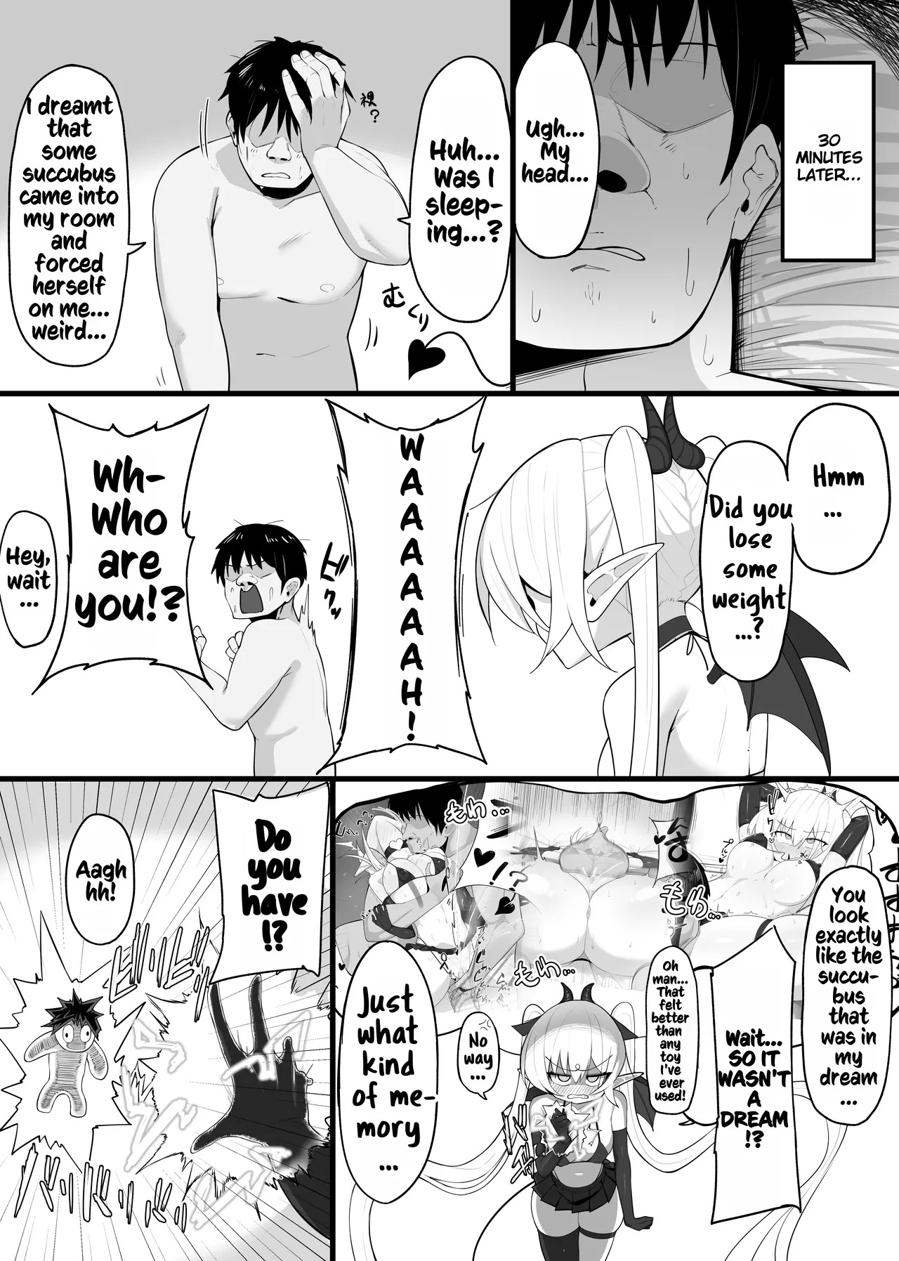 [Oshinobu no Yakata (Oshinobu)] Atashi no Ejiki ni Narinasai! 1+2+bonus | Fall prey to a succubus! 1+2+bonus [English][karaqis] - Page 24