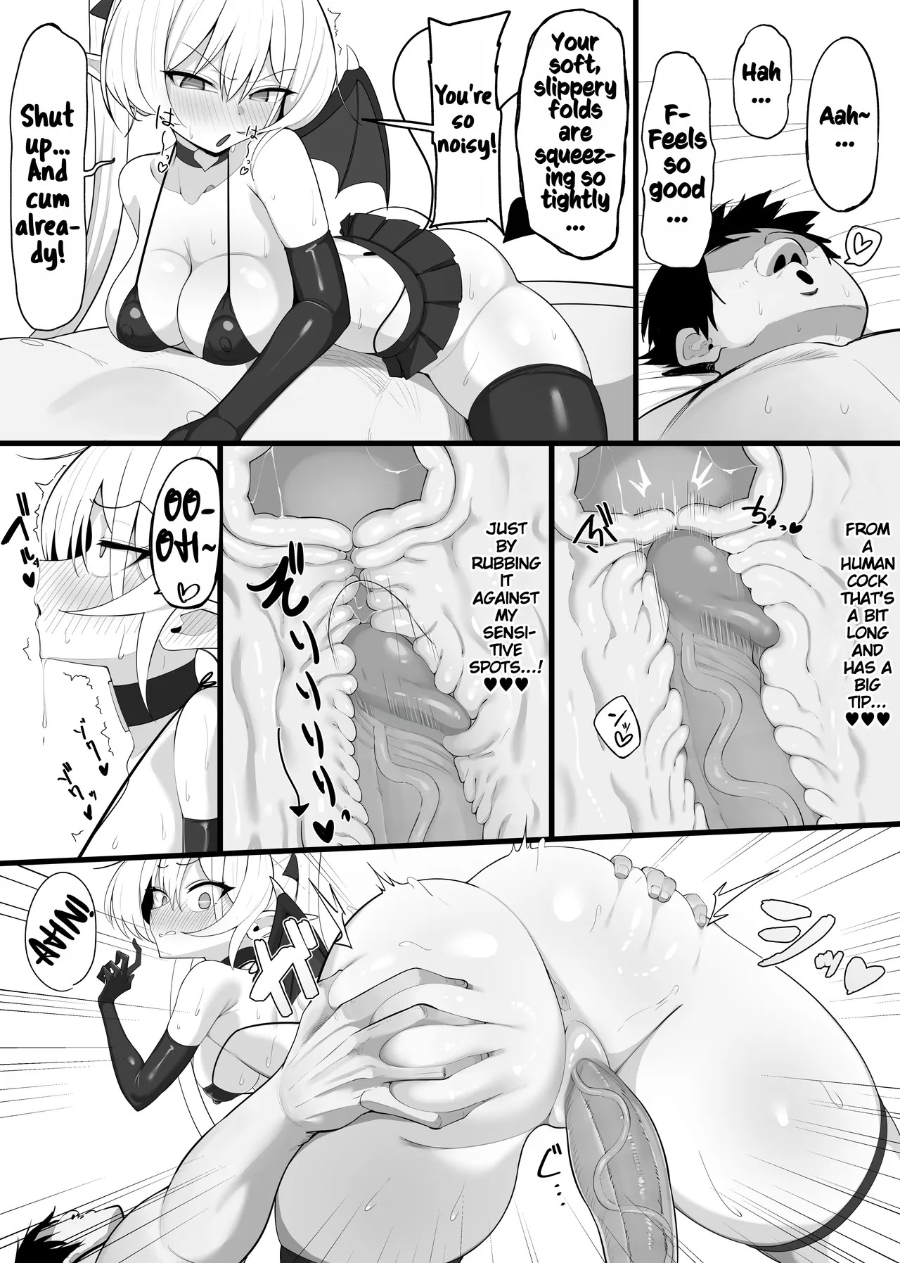 [Oshinobu no Yakata (Oshinobu)] Atashi no Ejiki ni Narinasai! 1+2+bonus | Fall prey to a succubus! 1+2+bonus [English][karaqis] - Page 28