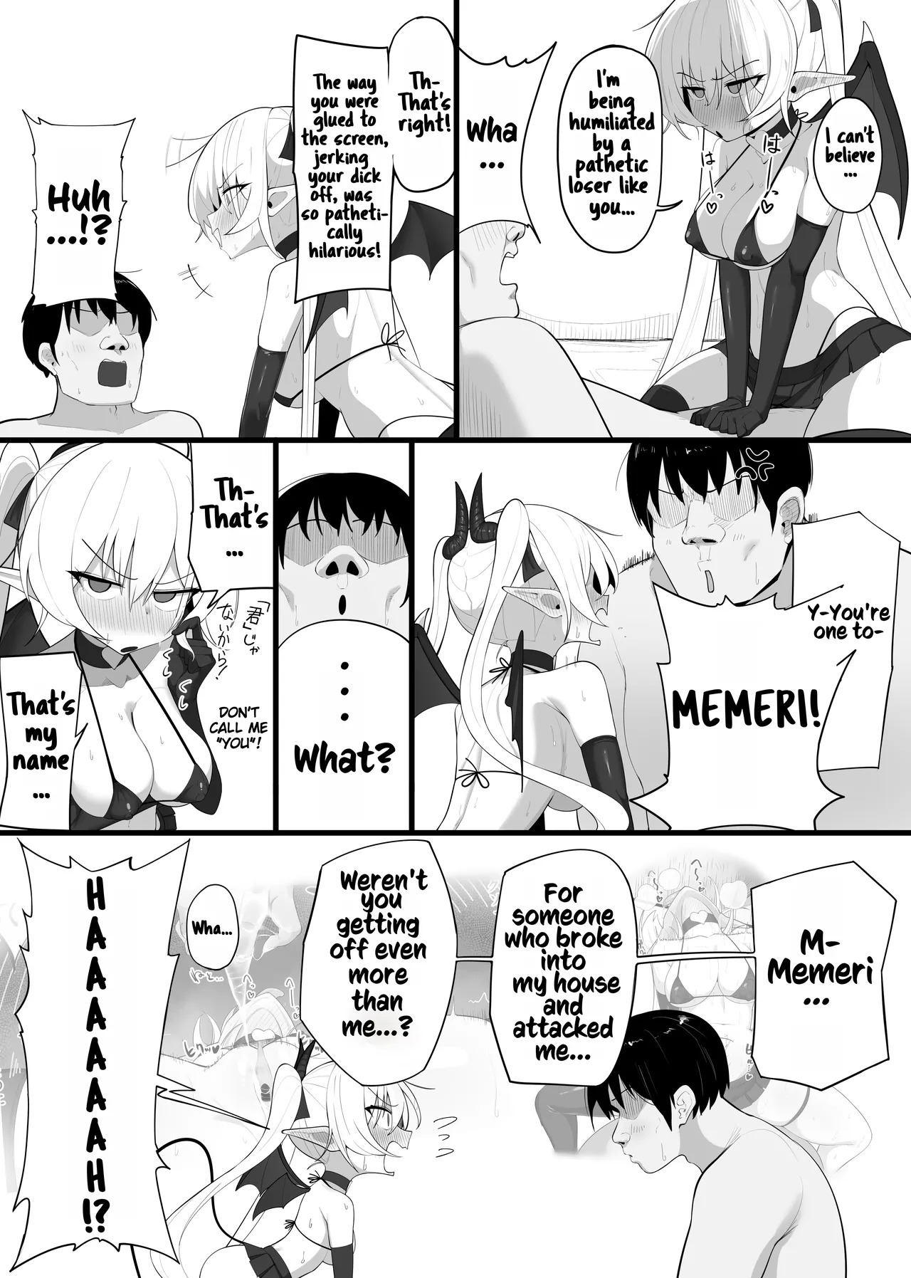 [Oshinobu no Yakata (Oshinobu)] Atashi no Ejiki ni Narinasai! 1+2+bonus | Fall prey to a succubus! 1+2+bonus [English][karaqis] - Page 30