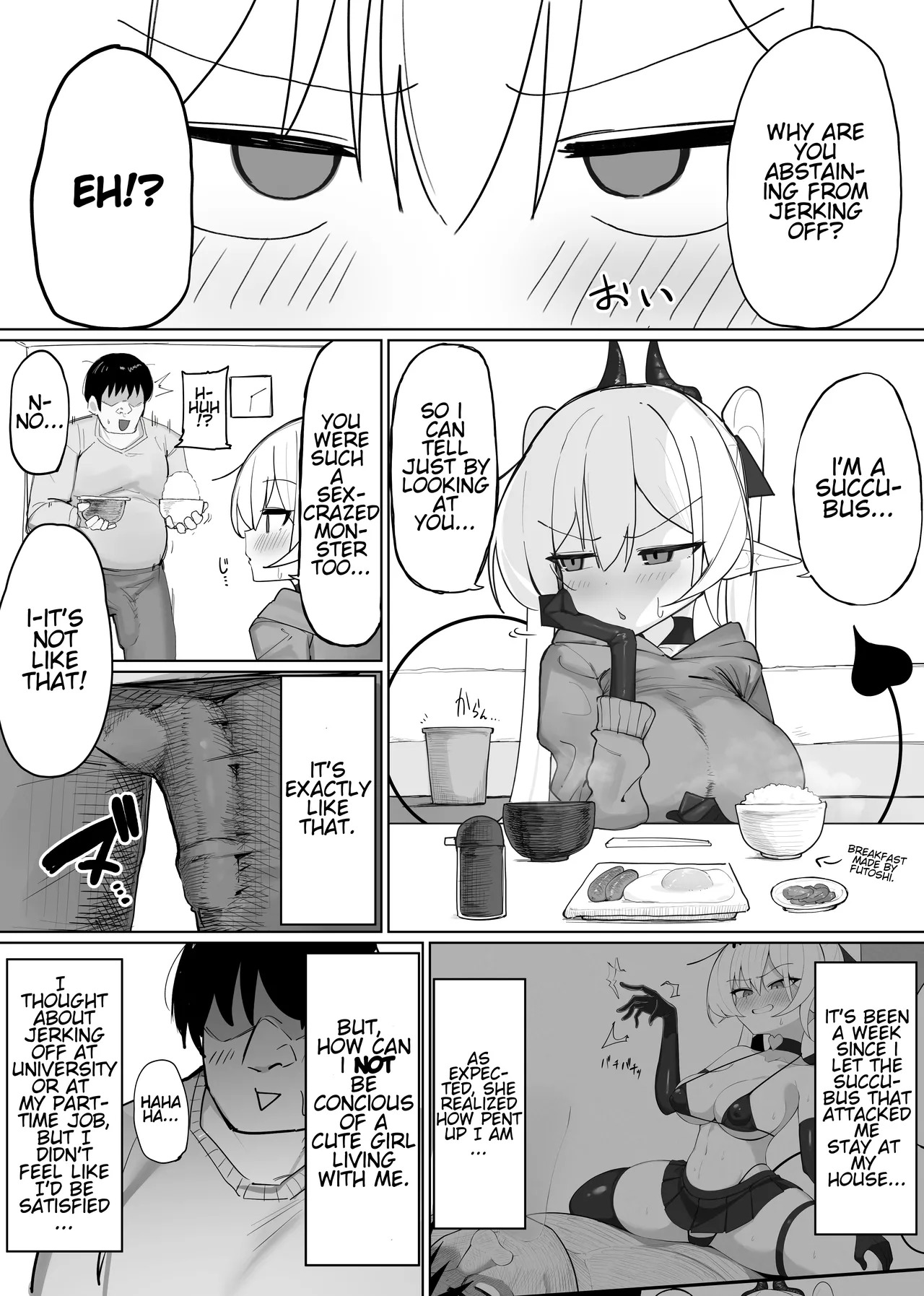 [Oshinobu no Yakata (Oshinobu)] Atashi no Ejiki ni Narinasai! 1+2+bonus | Fall prey to a succubus! 1+2+bonus [English][karaqis] - Page 48