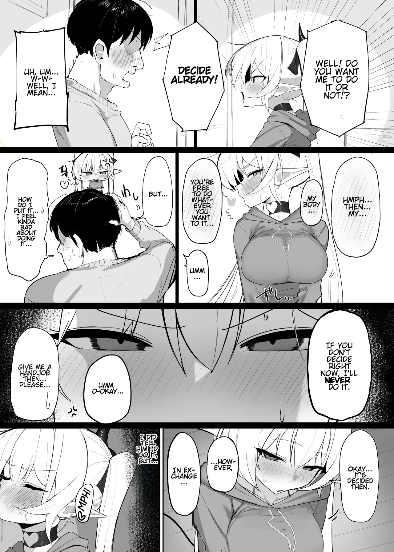 [Oshinobu no Yakata (Oshinobu)] Atashi no Ejiki ni Narinasai! 1+2+bonus | Fall prey to a succubus! 1+2+bonus [English][karaqis] - Page 51
