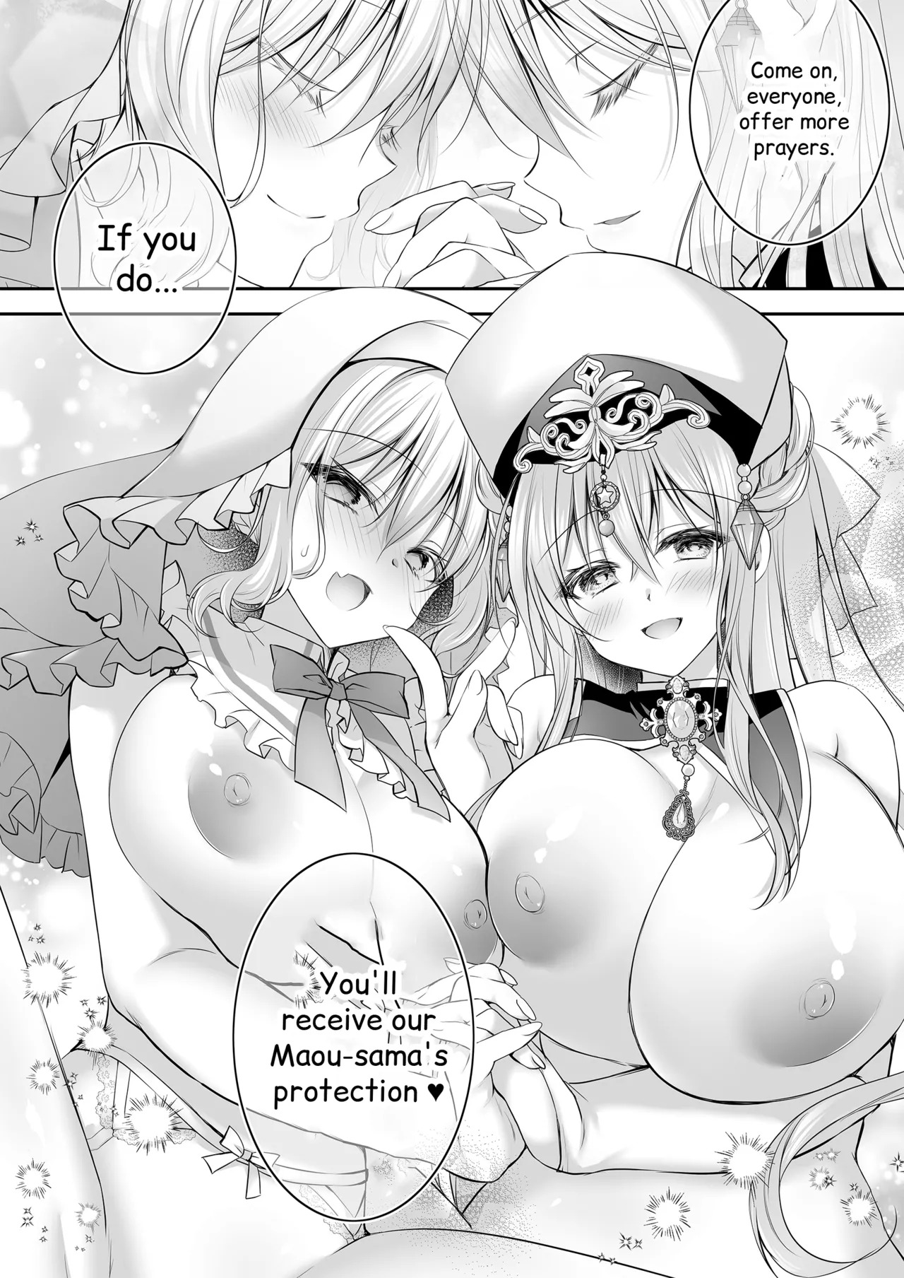 [NANACAN (Nanaca Mai)] Isekai Gangrape III ~I Took Life Lightly as a Sugar Baby—But My Skill Turned Out to Be Top-Tier Pussy That Makes Dicks Line Up Instantlyt~ + Isekai Gangrape Side Story: Two Saintesses Arc ~Today Too, We'll Do Our Best as a Meat Toilet On Duty★~ [English] [Digital] - Page 62