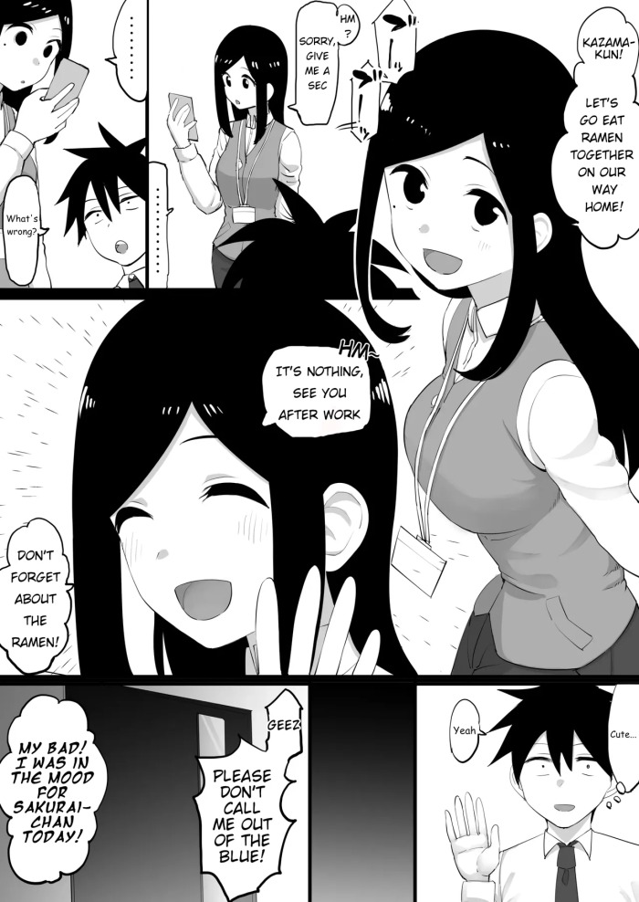 [Take Shinshi] Saimin Sakurai Ecchi Manga (Senpai ga Uzai Kouhai no Hanashi) [English]