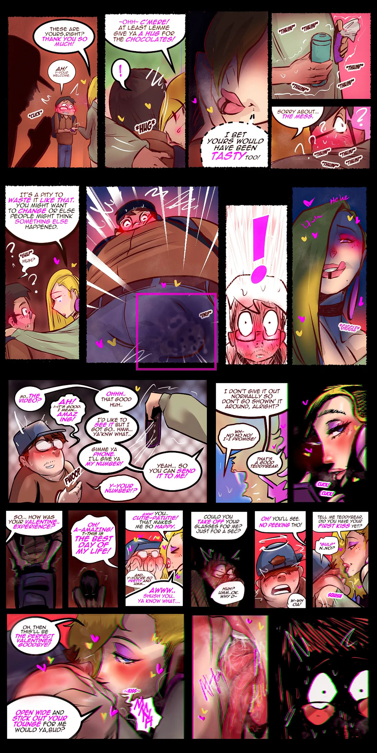[Midnight X Libido] Dear Joy, Please Be My Valentine! - Page 9