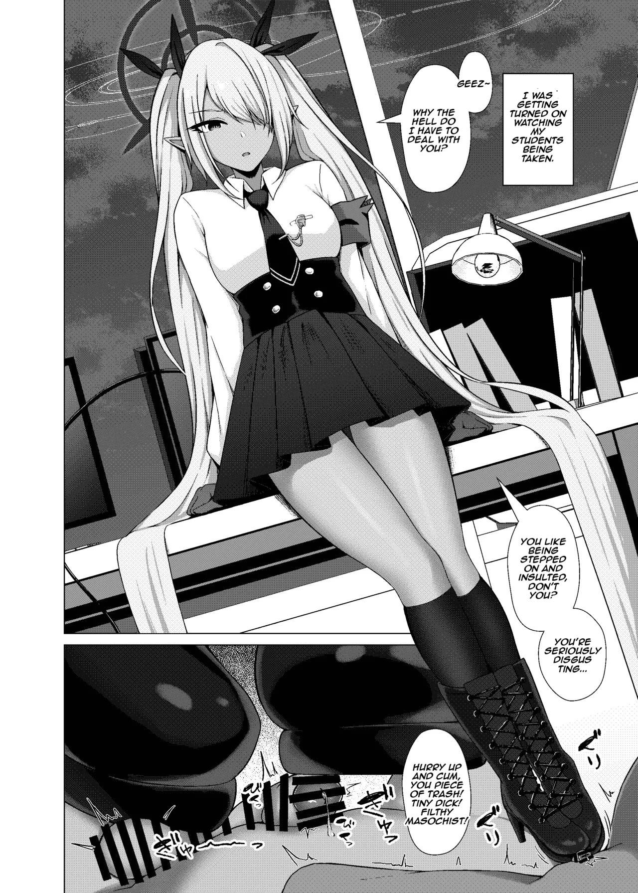 [Minamo Ruri] Buruaka NTR・BSS Manga | Blue Archive NTR・BSS themed manga (Blue Archive) [Aishi21] [English] - Page 6