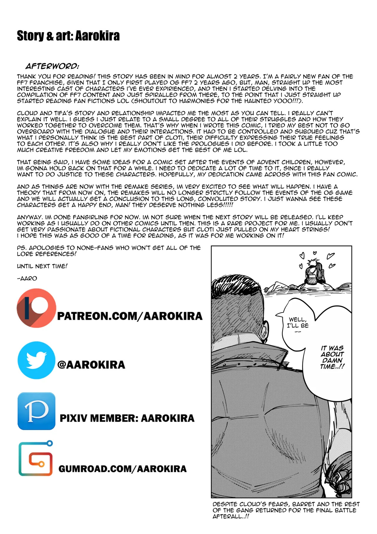 [Aarokira] Cloudy Hearts (Final Fantasy VII) - Page 29