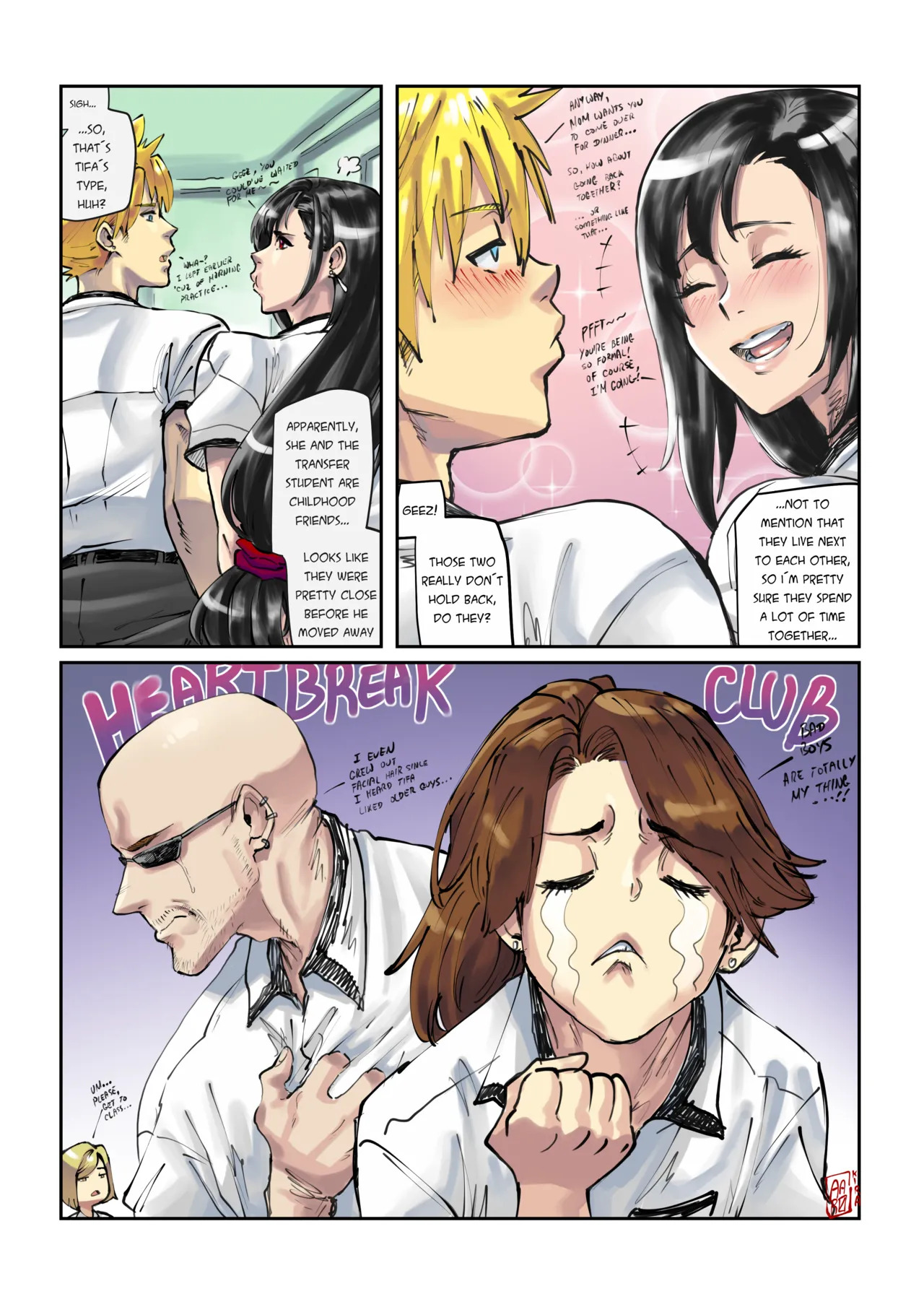 [Aarokira] Cloudy Hearts (Final Fantasy VII) - Page 58