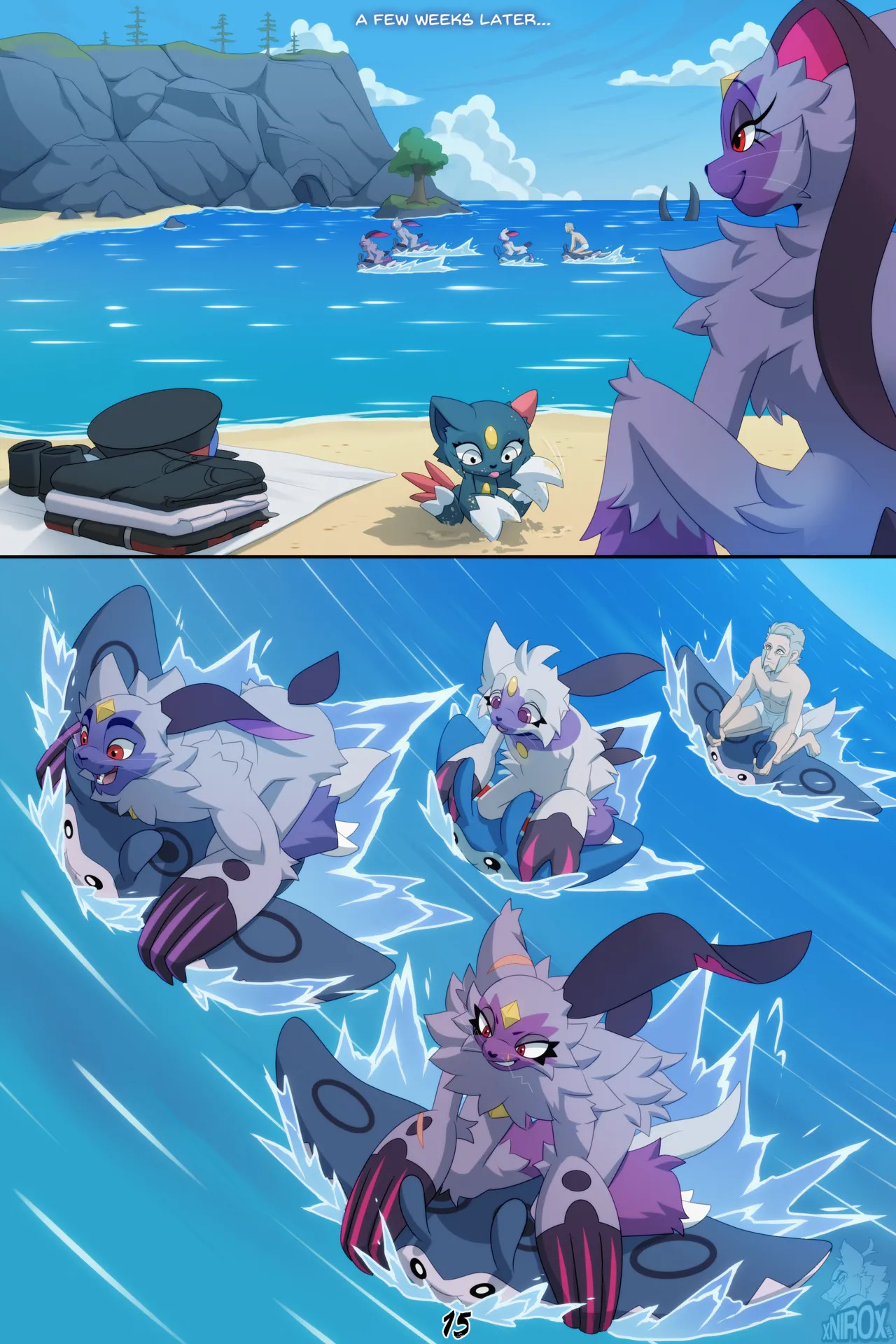 [XNiroX] Sneasler's Frenzy (Pokemon) (Chapter 1, Runts To The Rescue, Chapter 2) - Page 56
