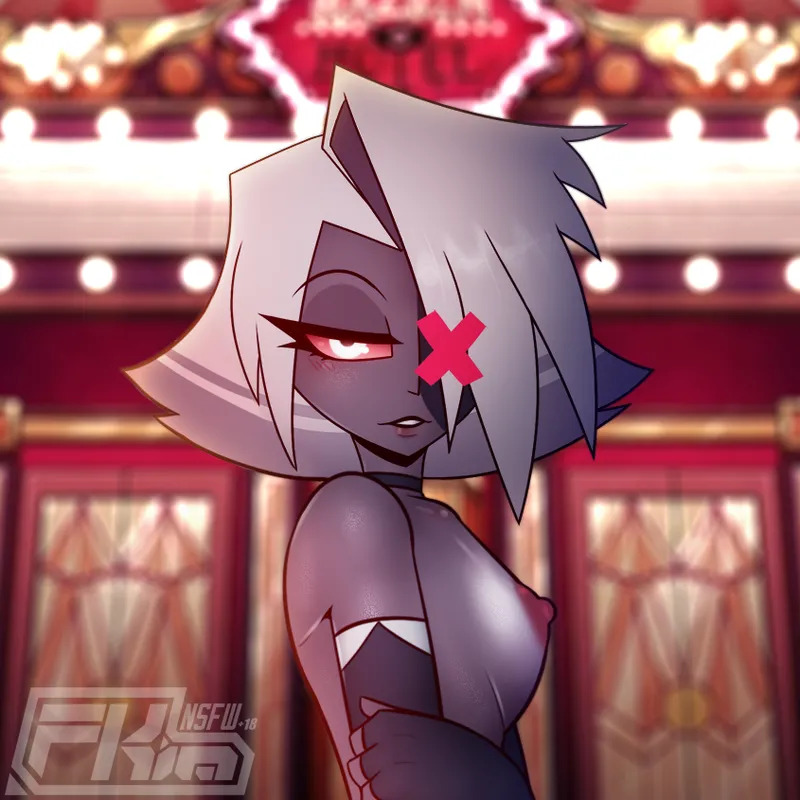 [FKim] Short Hair Vaggie (Hazbin Hotel) - Page 10