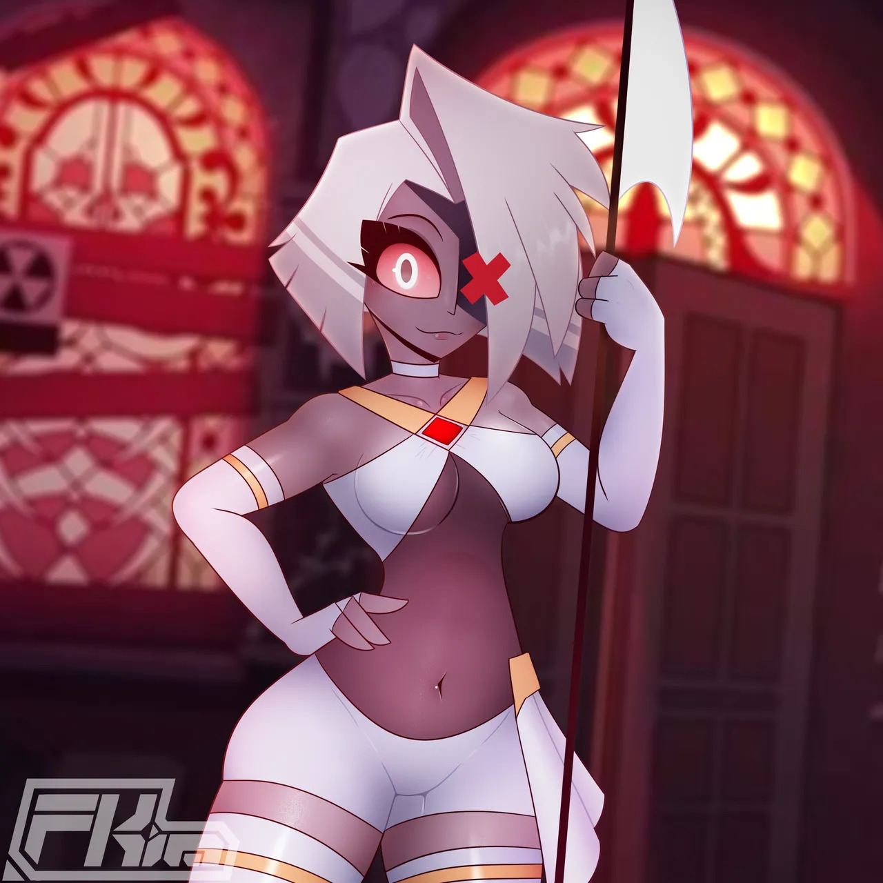 [FKim] Short Hair Vaggie (Hazbin Hotel) - Page 14