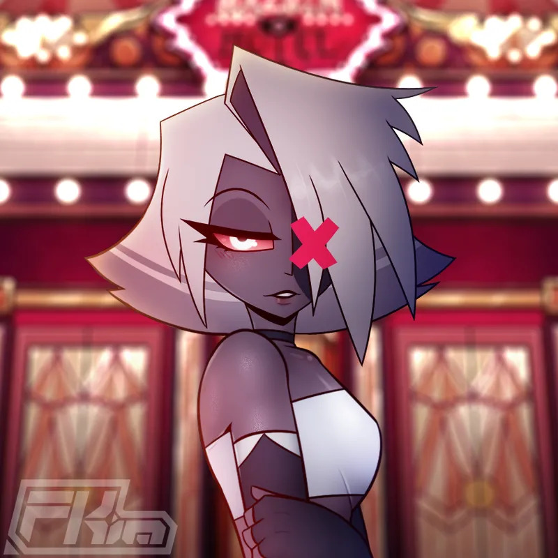 [FKim] Short Hair Vaggie (Hazbin Hotel) - Page 9