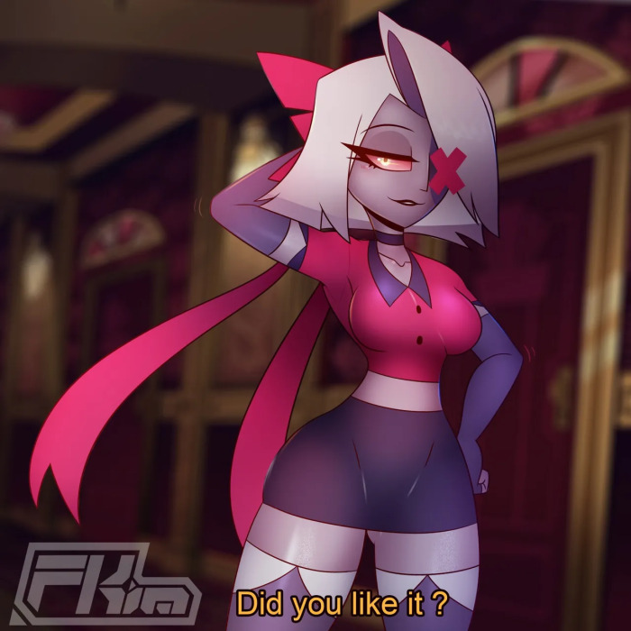 [FKim] Short Hair Vaggie (Hazbin Hotel)