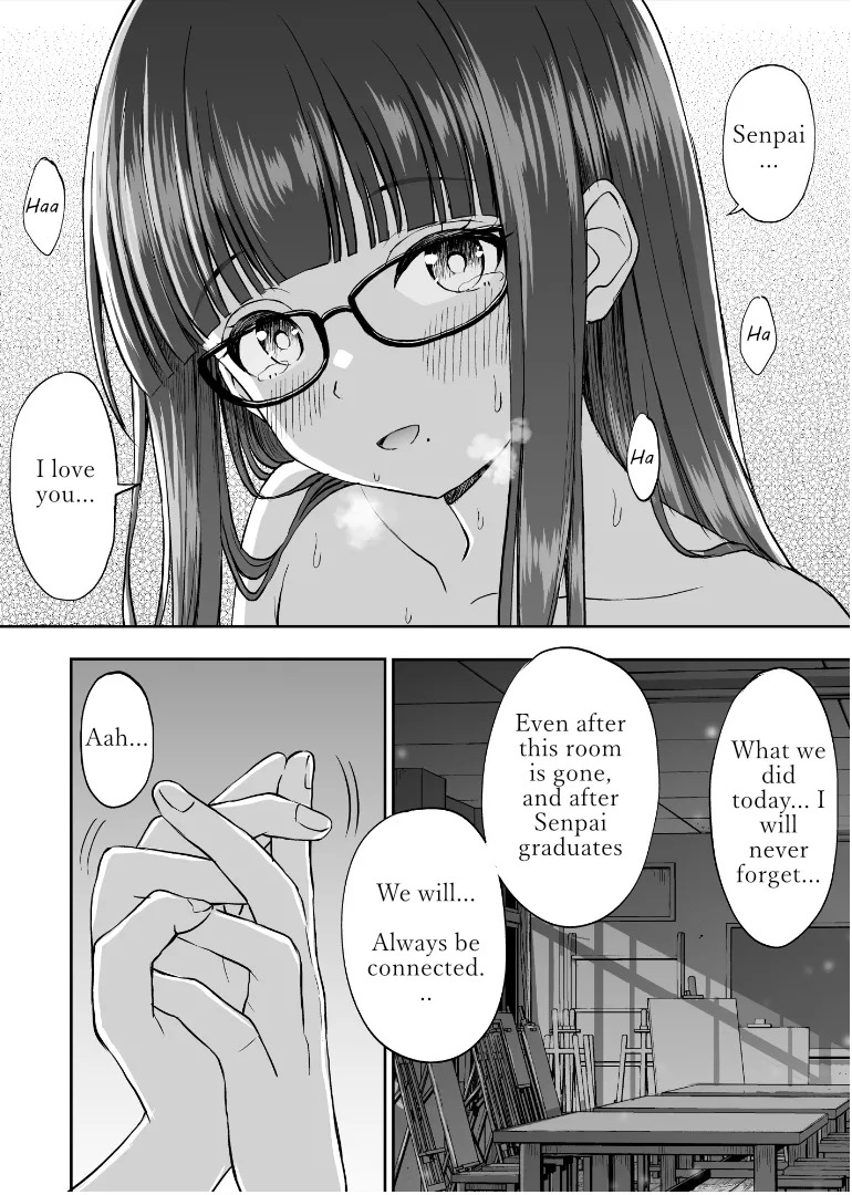 [Kotorakku] My big-breasted junior from the Art Club decided to pose nude for me and it was so erotic it made my art explode 2 [English] - Page 45