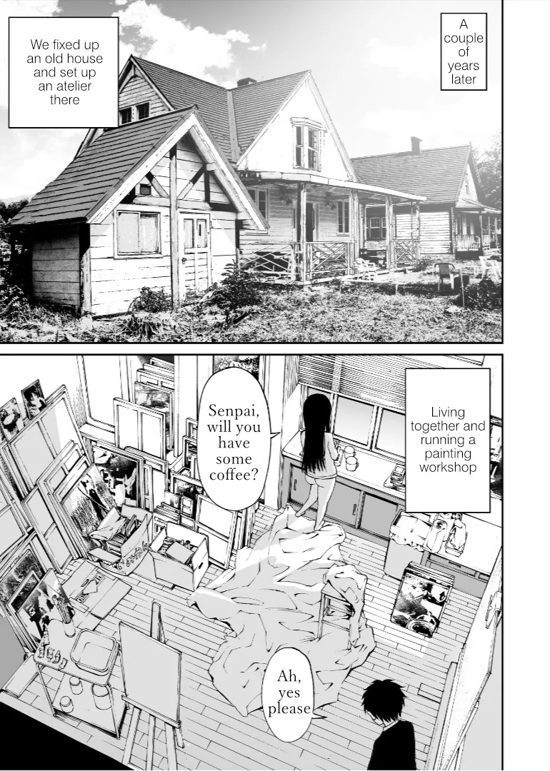 [Kotorakku] My big-breasted junior from the Art Club decided to pose nude for me and it was so erotic it made my art explode 2 [English] - Page 46